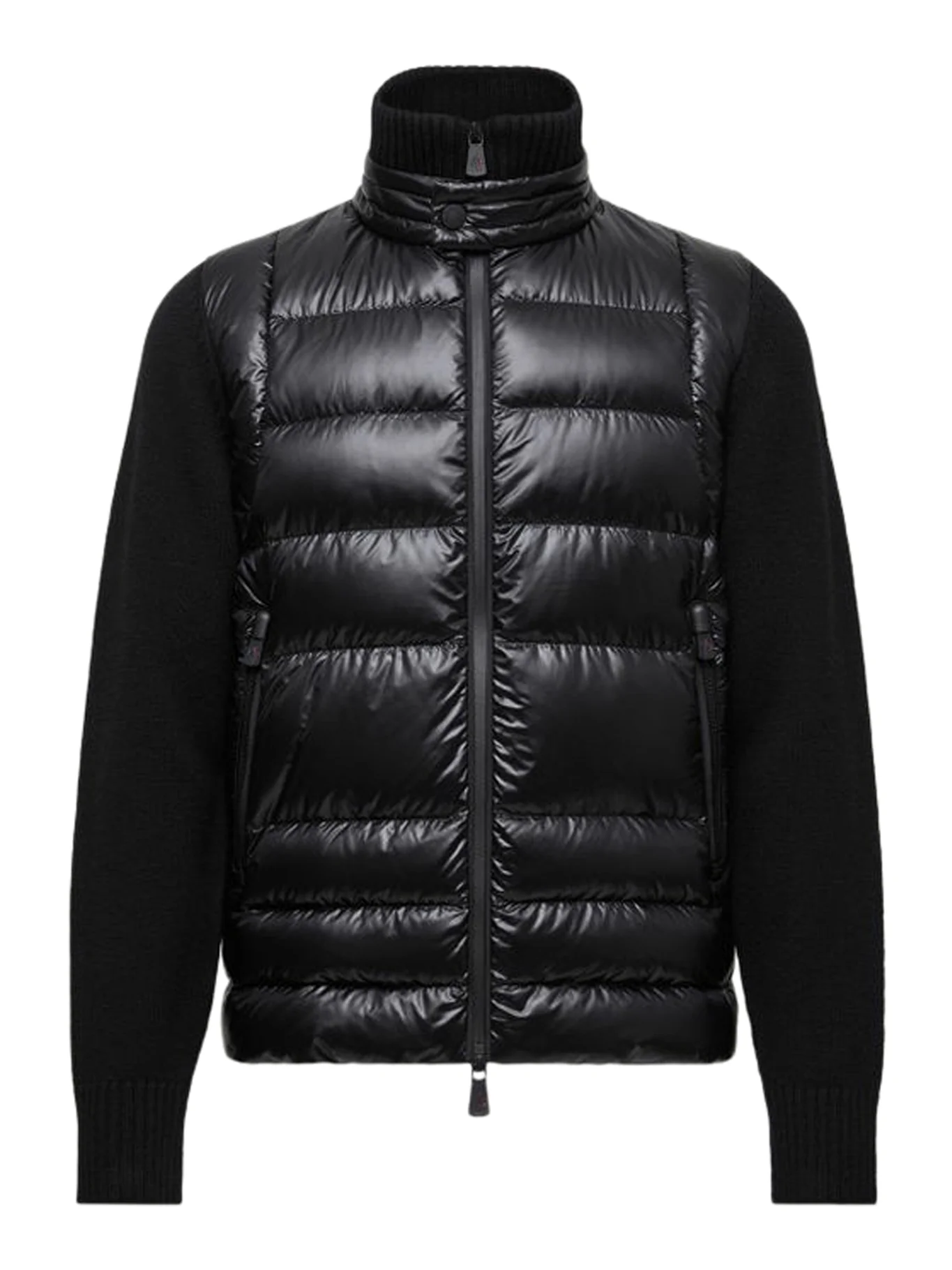 WOOL PADDED CARDIGAN WITH ZIP