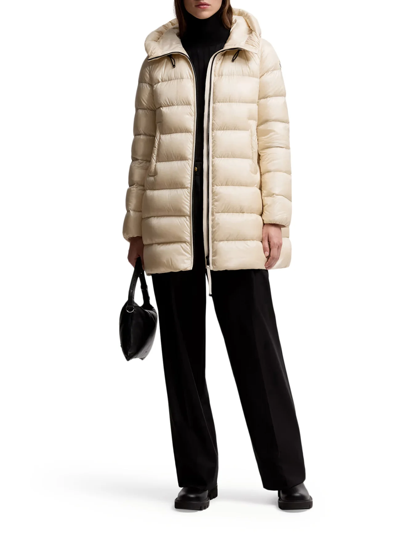 MIDI SUYENNE DOWN JACKET WITH HOOD - Image 2