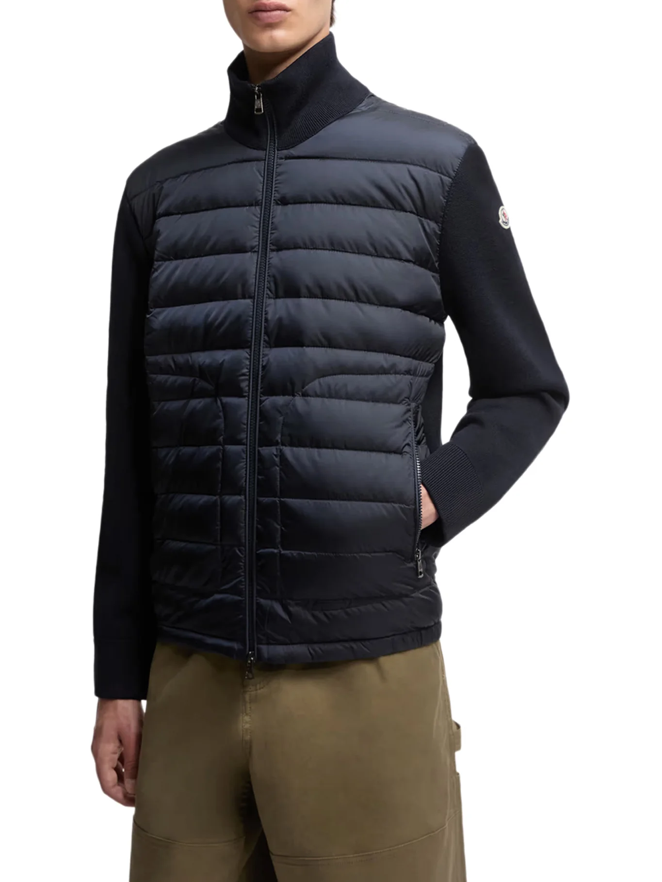PADDED CARDIGAN WITH ZIP - Image 3