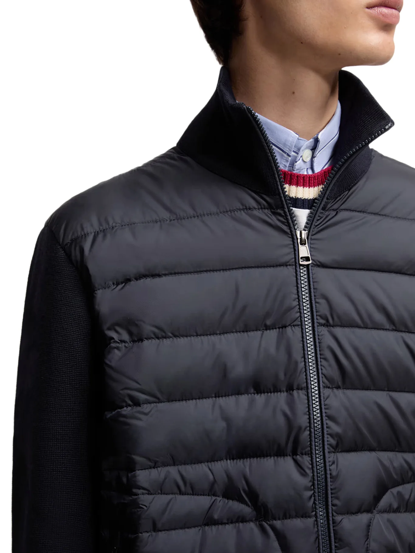 PADDED CARDIGAN WITH ZIP - Image 6