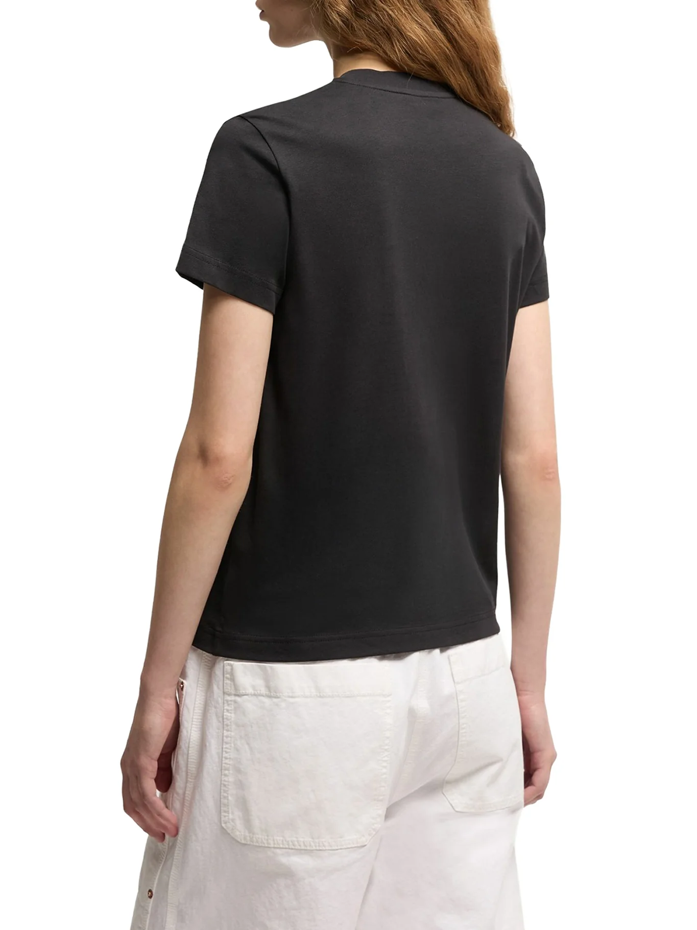 SET OF THREE COTTON T-SHIRTS WITH LOGO PATCH - Image 4