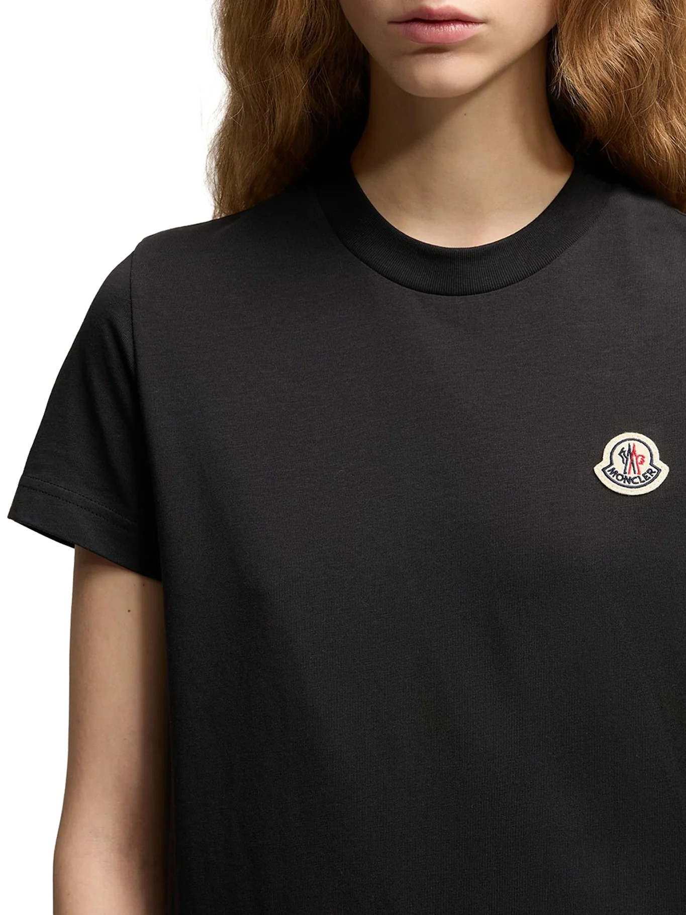 SET OF THREE COTTON T-SHIRTS WITH LOGO PATCH - Image 5