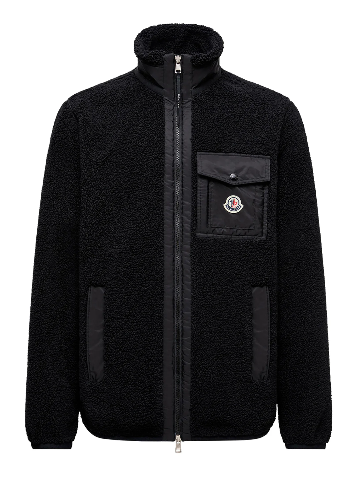 TEDDY-EFFECT FLEECE SWEATSHIRT WITH ZIP AND POCKET