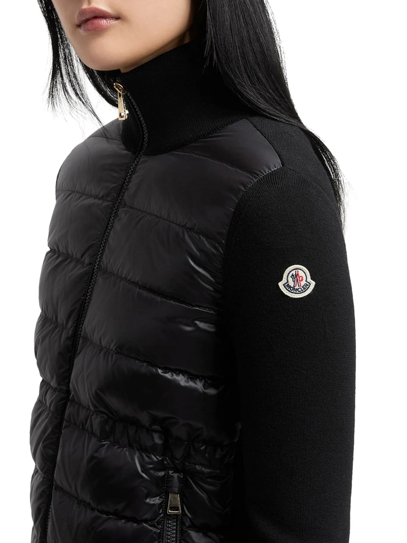 WOOL PADDED CARDIGAN WITH ZIP - Image 6