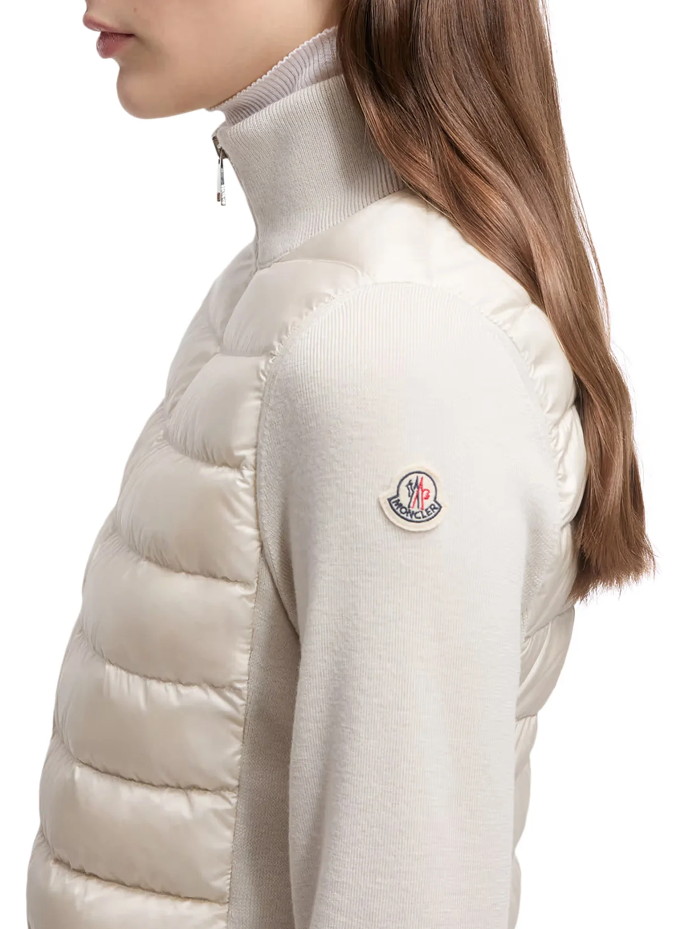 WOOL PADDED CARDIGAN WITH ZIP - Image 5