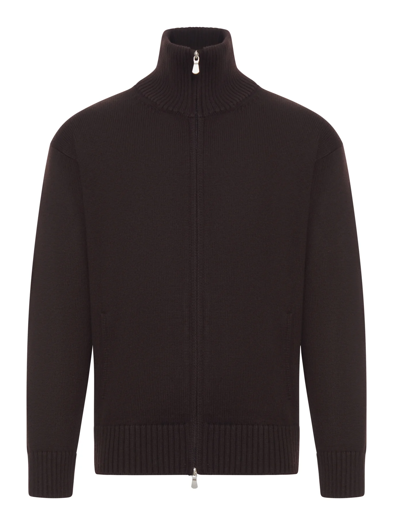 RELAXED FIT 3-YARD FULL ZIP SWEATER