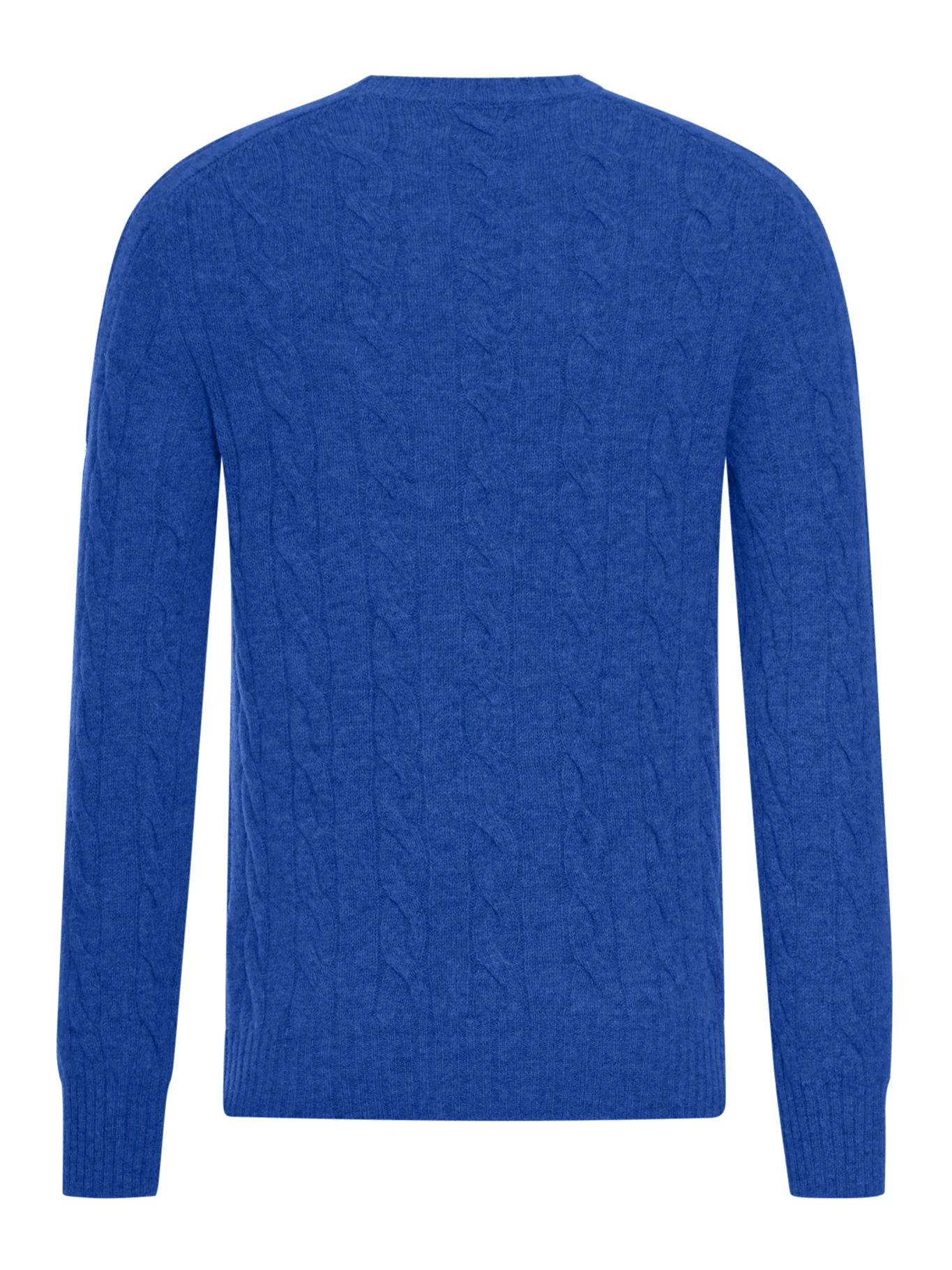 SHETLAND WOOL CABLE-KNIT CREWNECK - Image 2