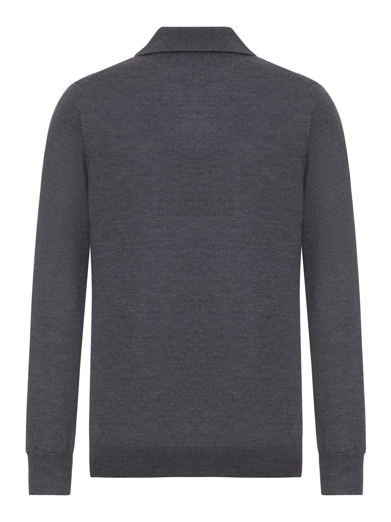 WOOL ZIP-UP POLO - Image 2