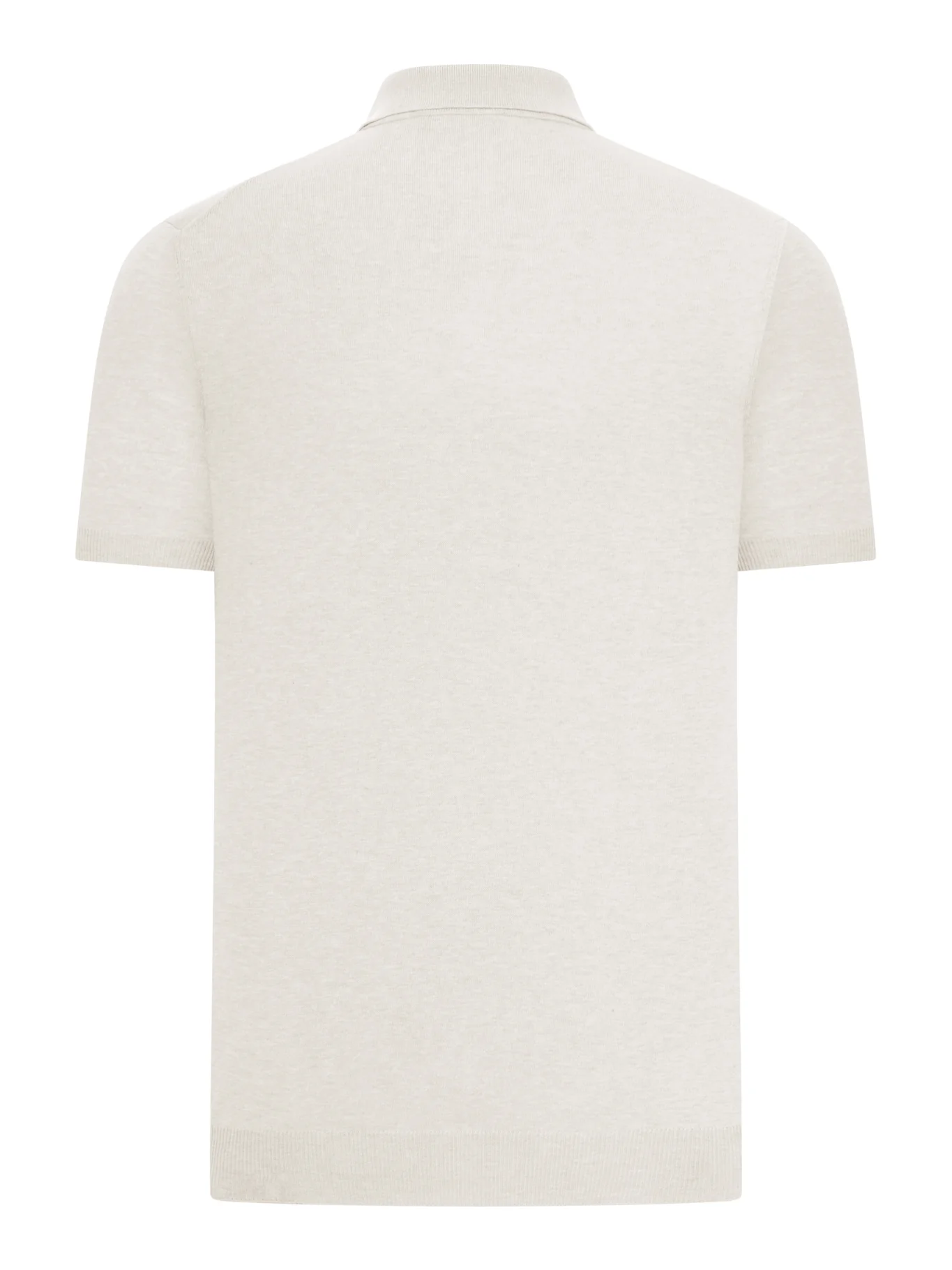 SHORT-SLEEVED COTTON TENNIS POLO - Image 2