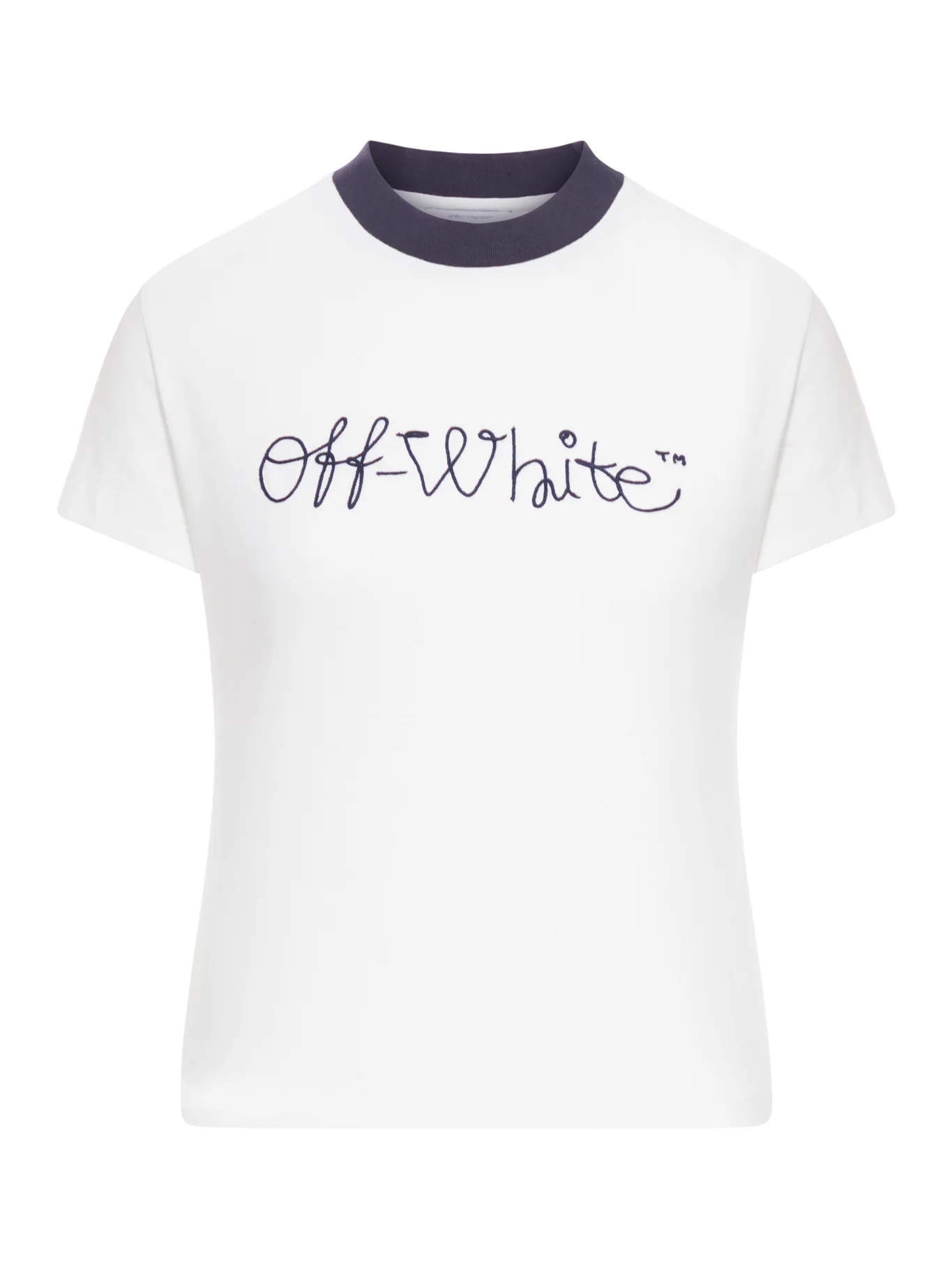 FITTED T-SHIRT WITH EMB LOGO