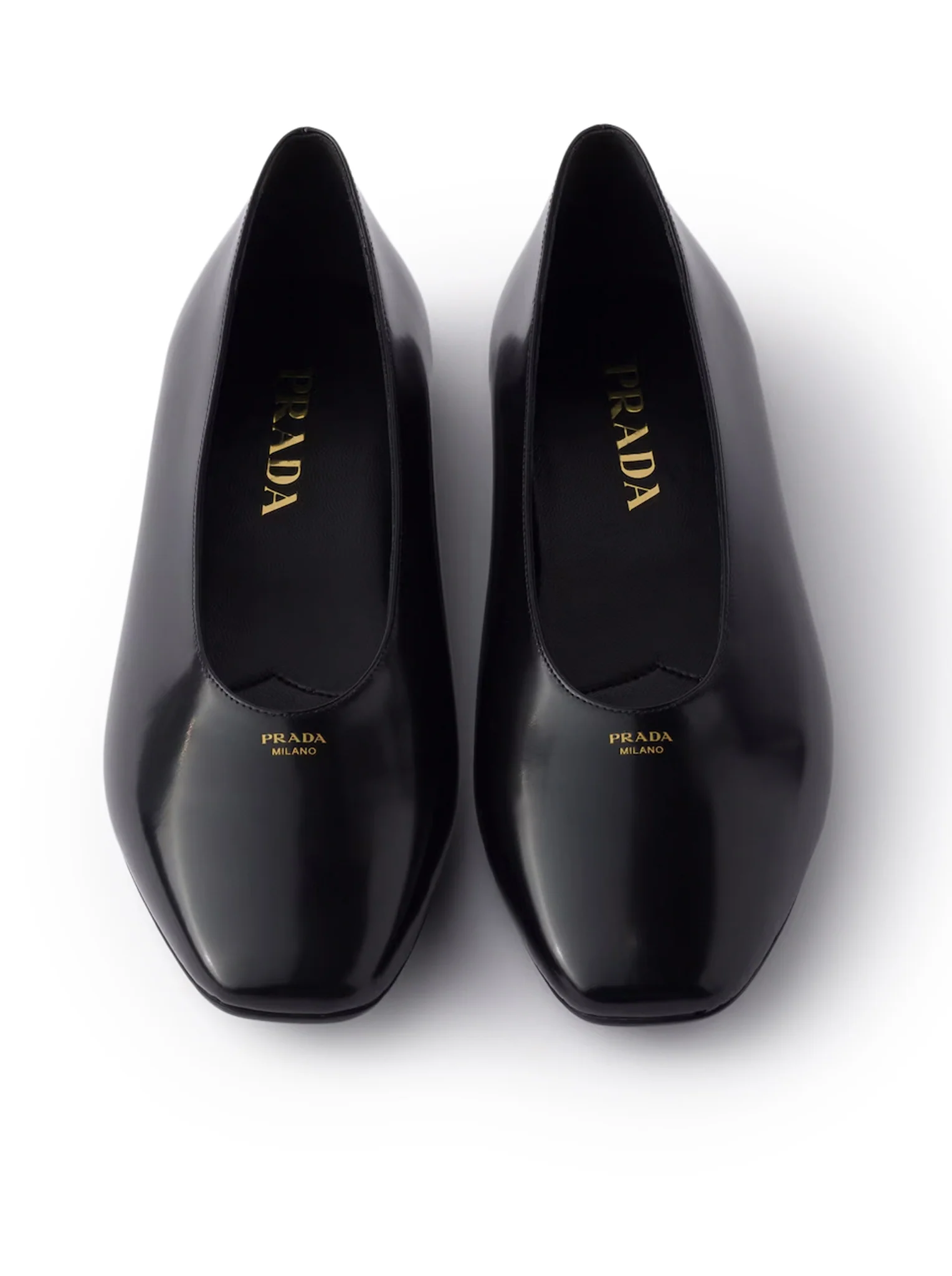 BRUSHED LEATHER BALLERINAS - Image 6