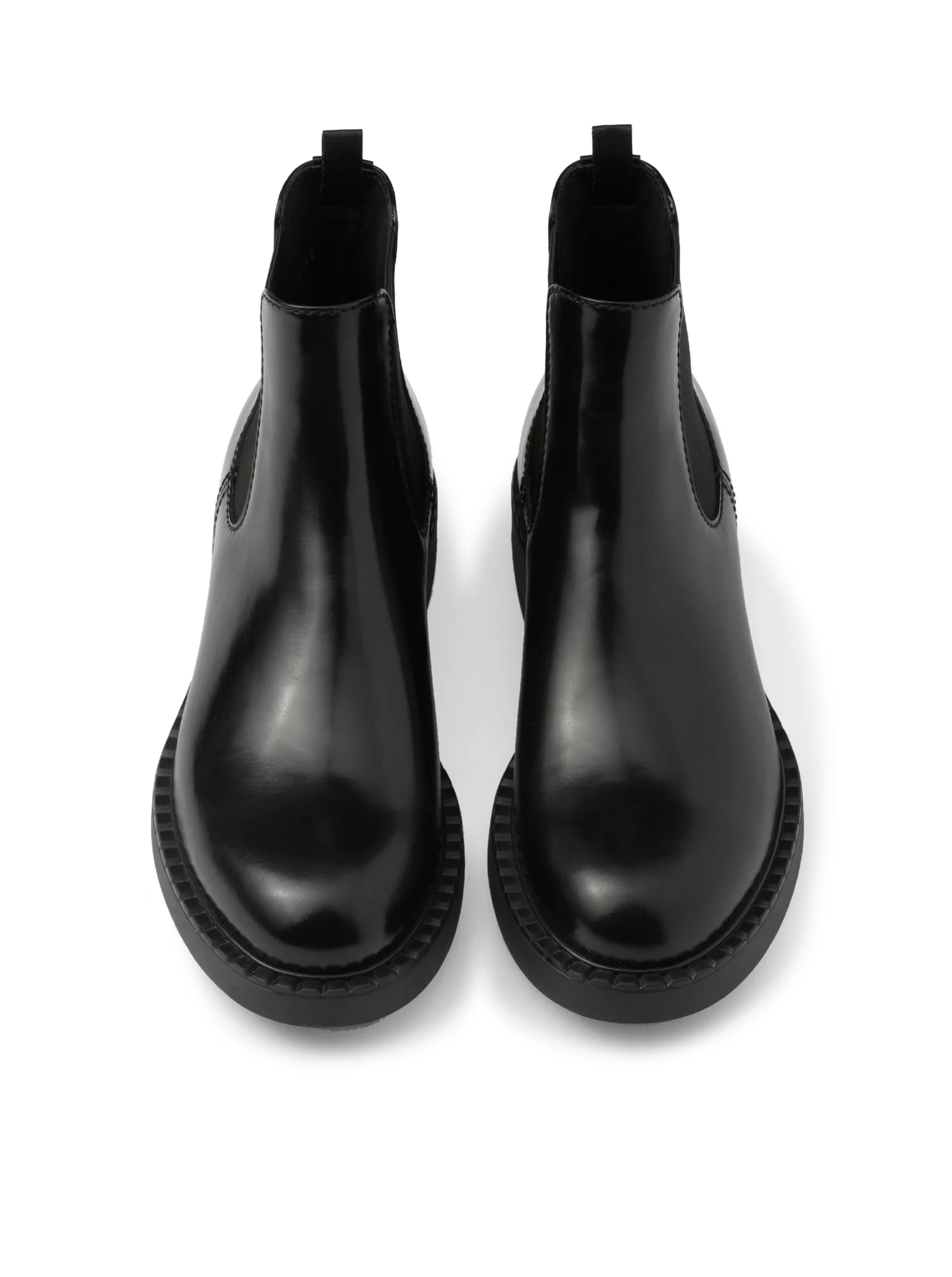 BRUSHED LEATHER CHELSEA BOOTS - Image 4