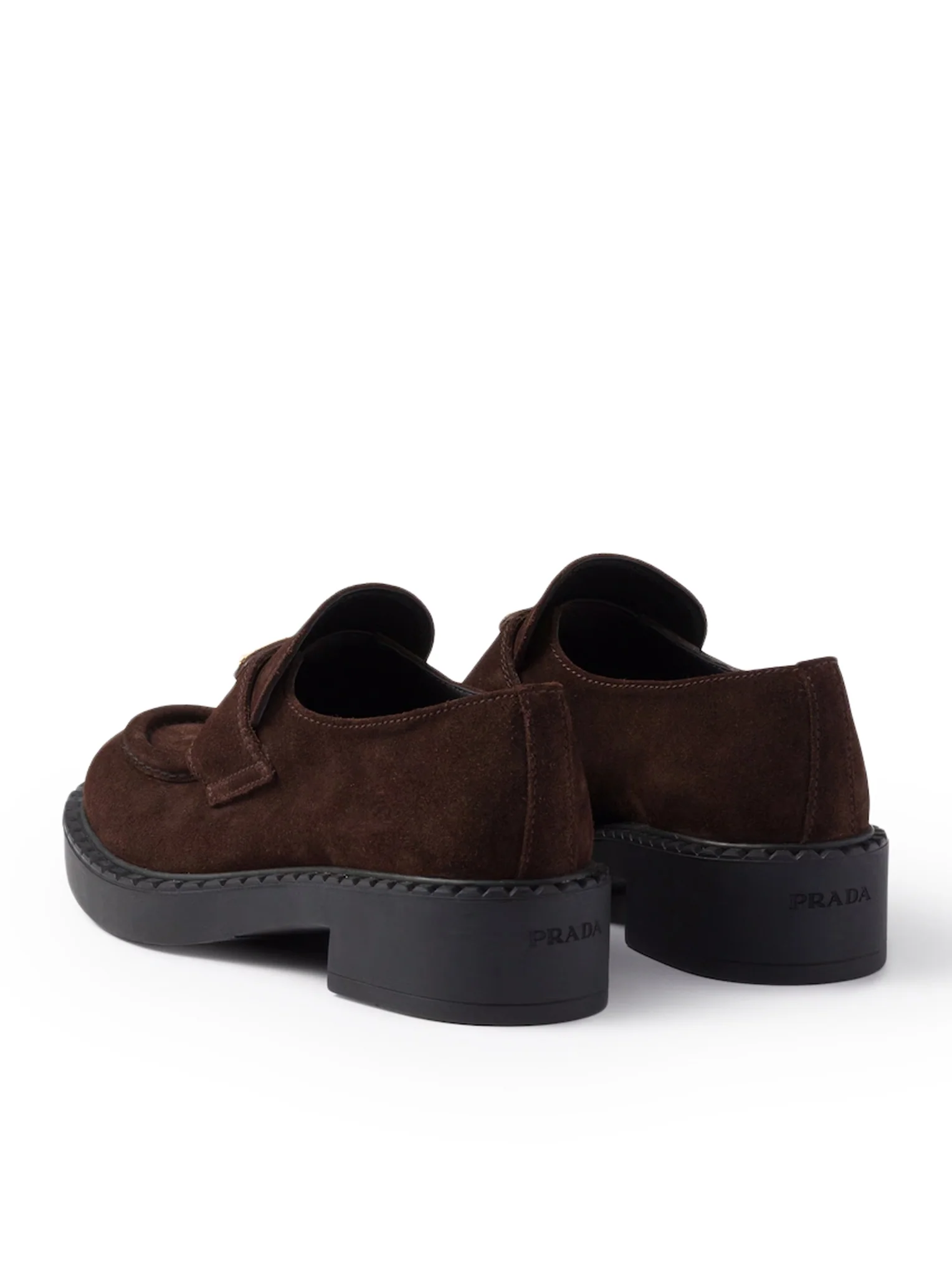 CHOCOLATE SUEDE LOAFERS - Image 4