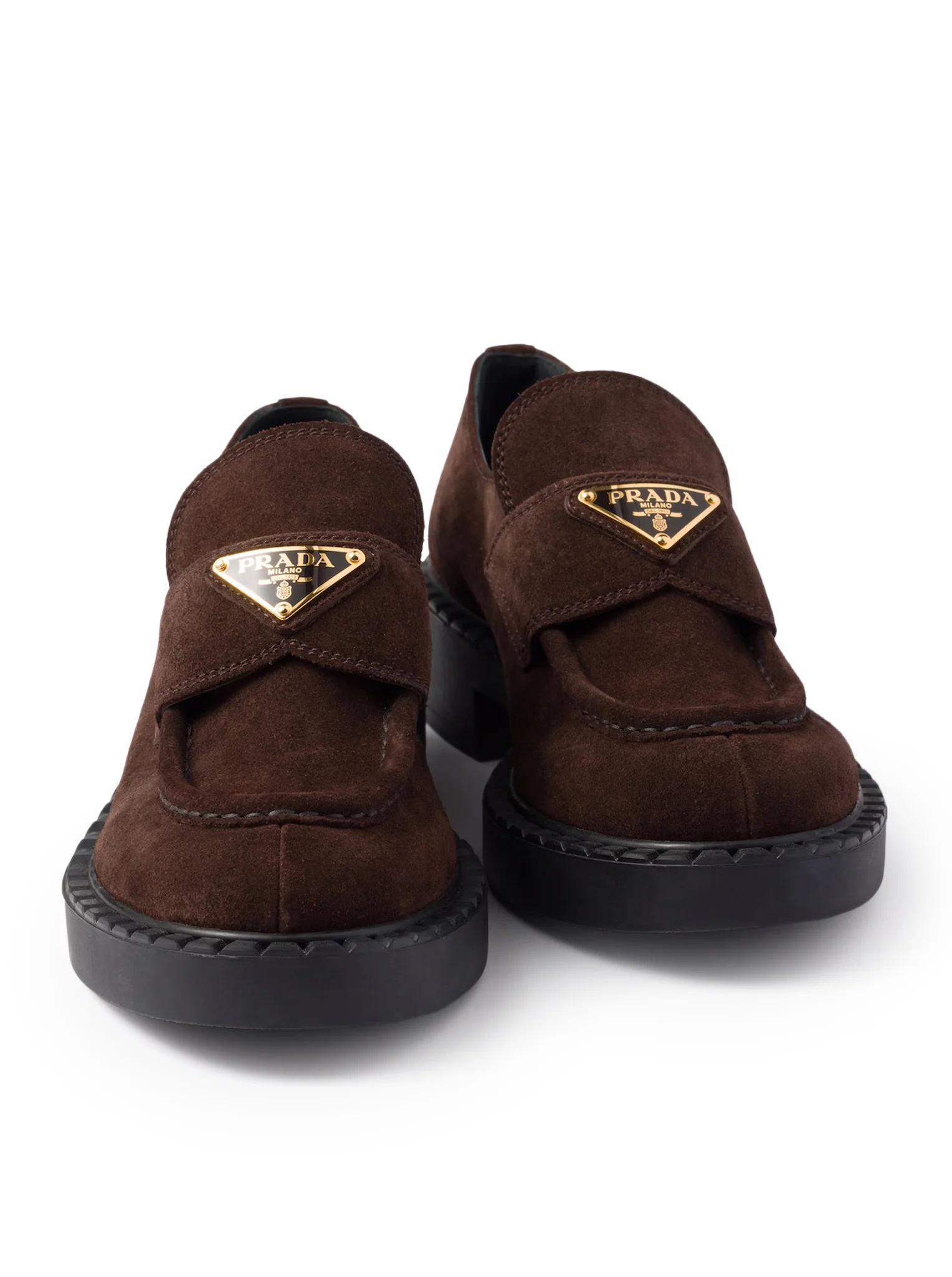 CHOCOLATE SUEDE LOAFERS - Image 6