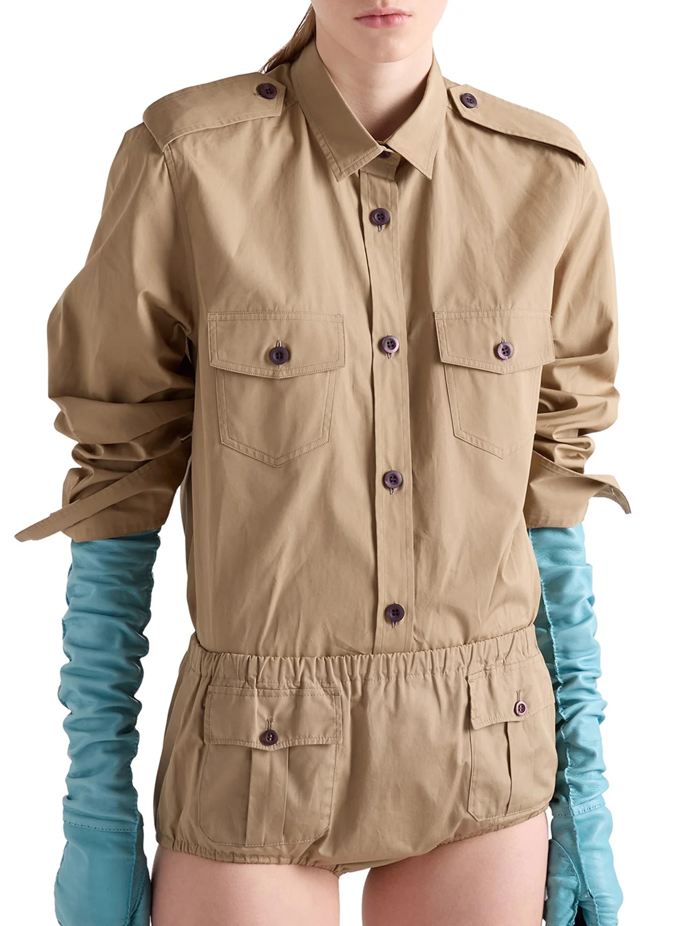 COTTON POPLIN SHIRT - Image 3