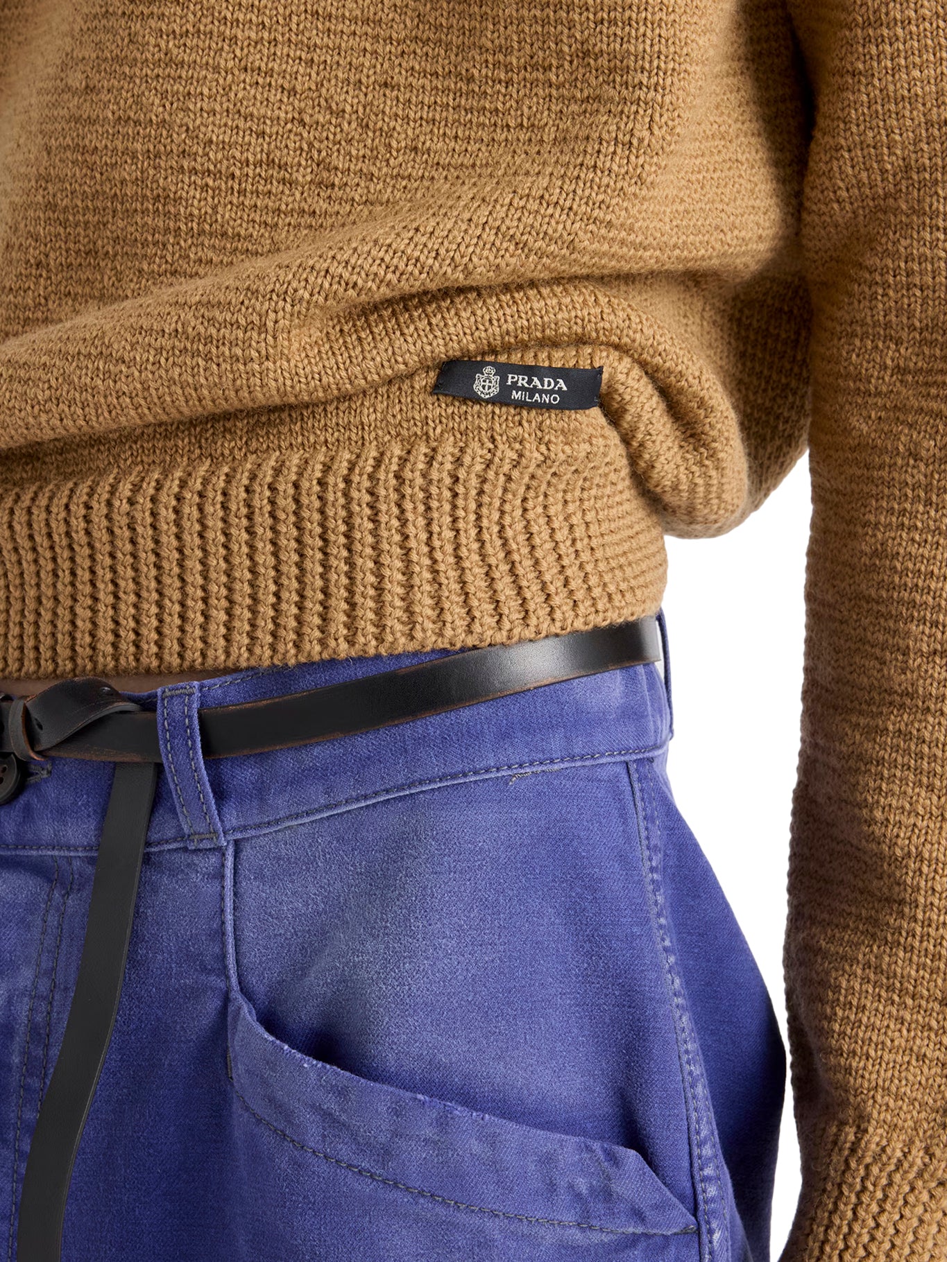 CREW NECK SWEATER IN VIRGIN WOOL - Image 6