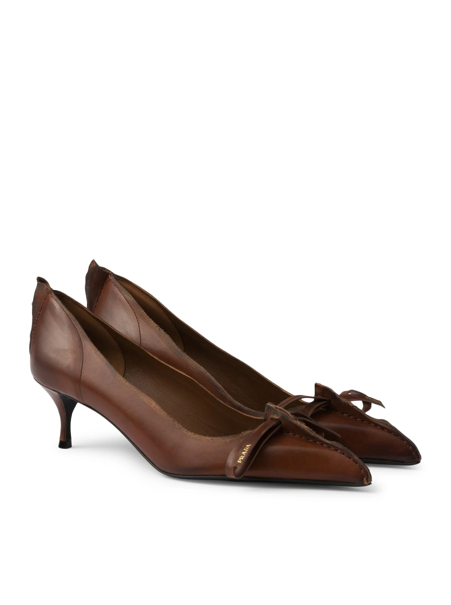 DÉCOLLETÉ IN ANTIQUE LEATHER - Image 3