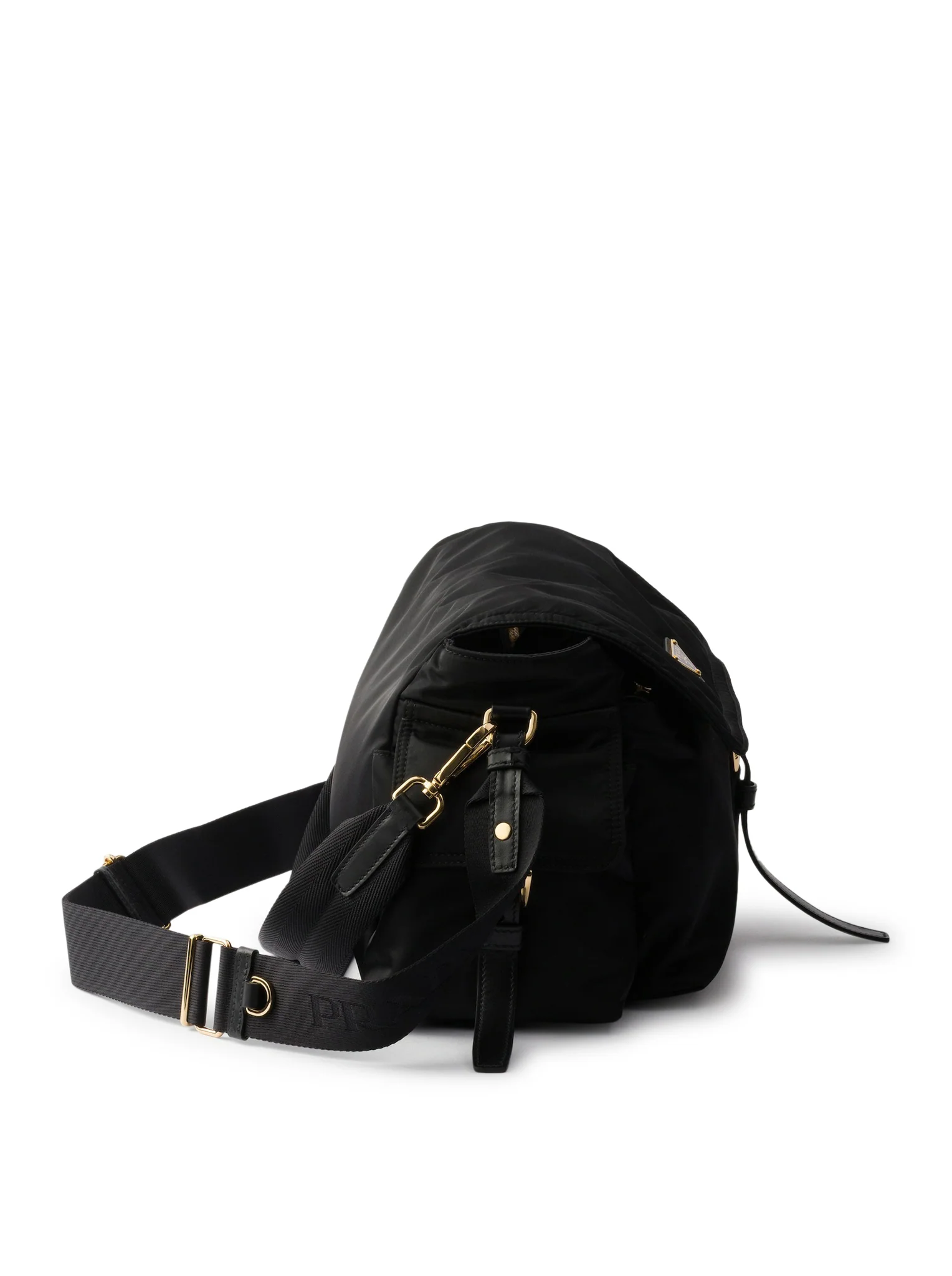 EXPLORE LARGE RE-NYLON BAG WITH FLAP - Image 7