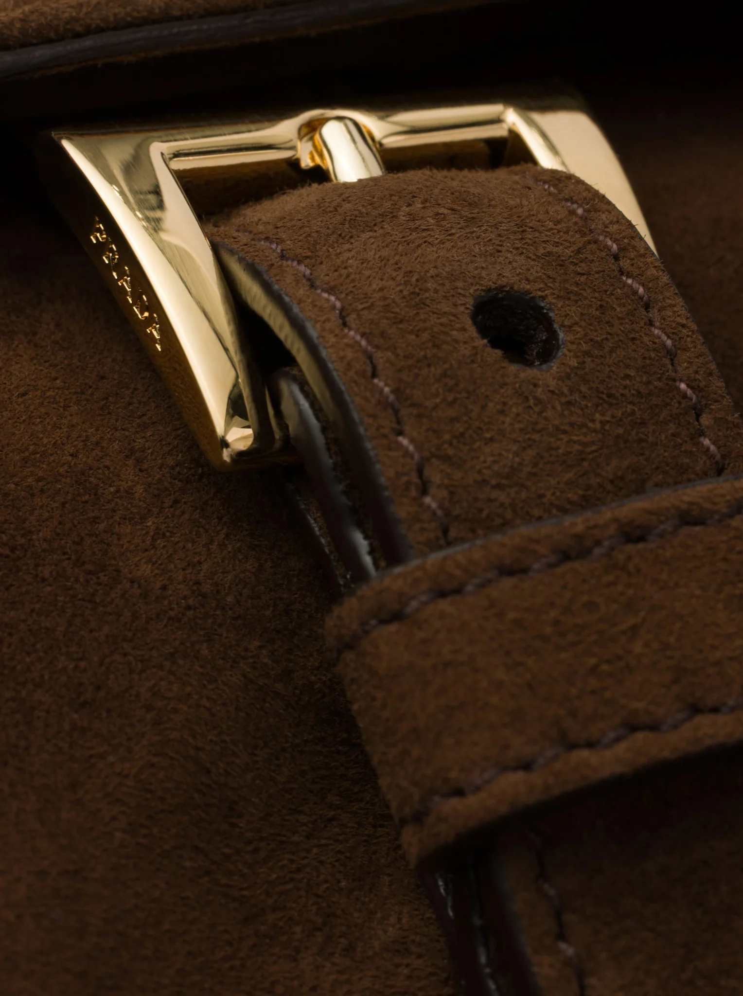 EXPLORE MEDIUM SUEDE SHOULDER BAG - Image 9