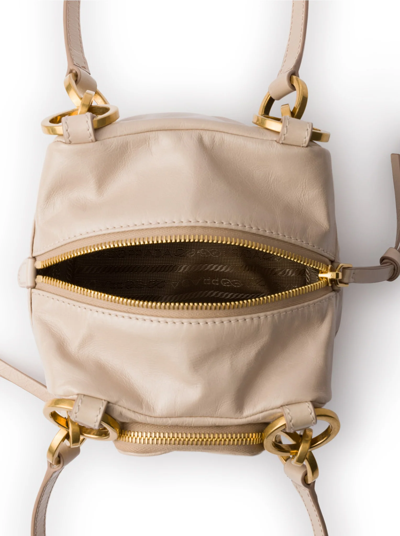 PRADA DANGLE MINI LEATHER TOP HANDLE - Image 6