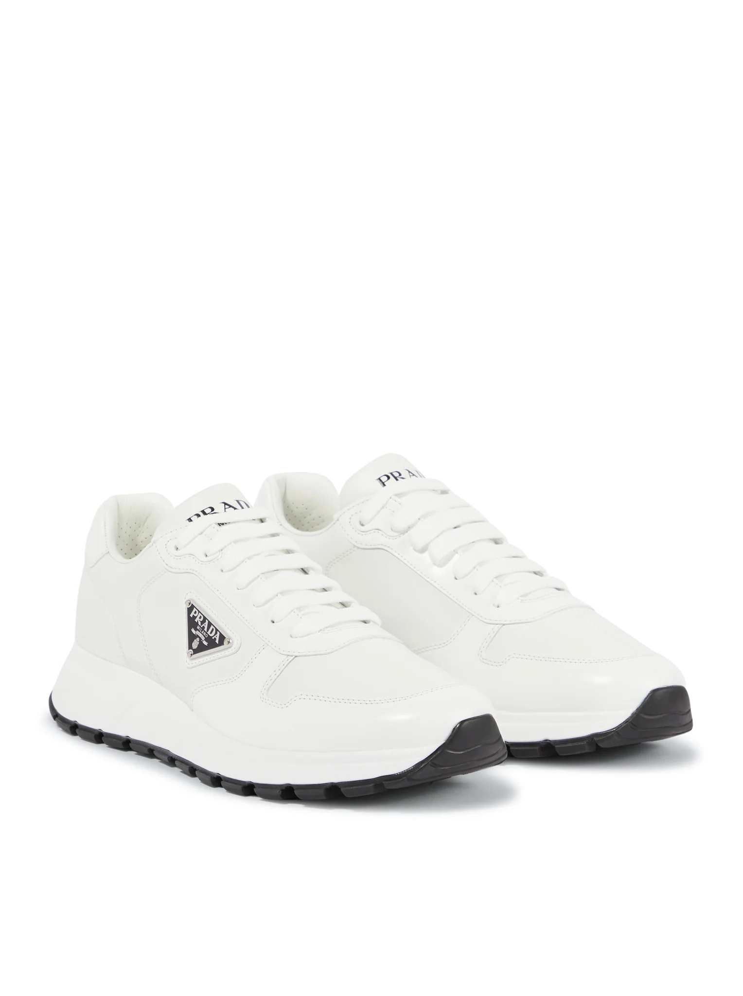 PRAX 01 SNEAKERS IN RE-NYLON AND BRUSHED LEATHER - Image 2
