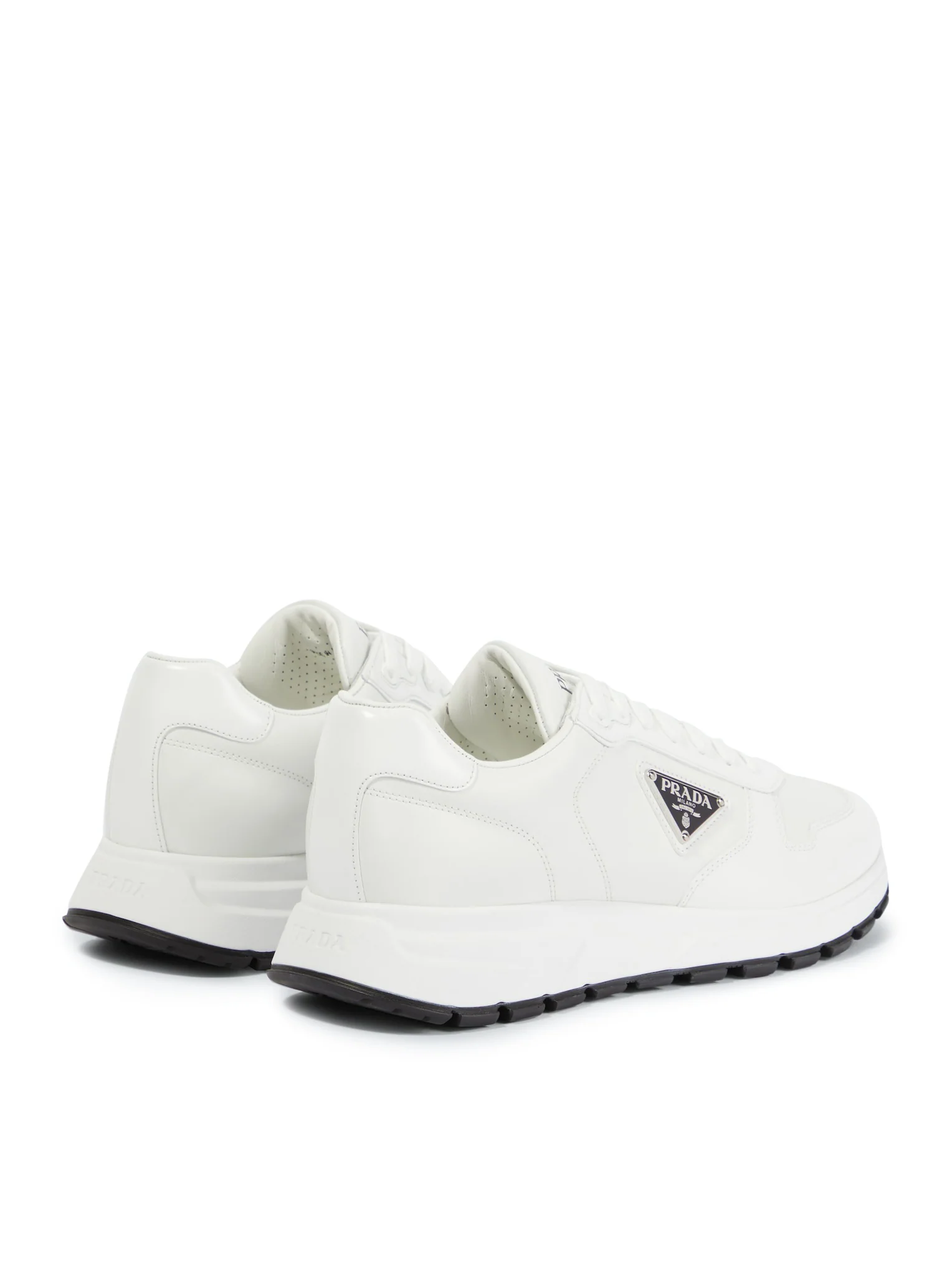PRAX 01 SNEAKERS IN RE-NYLON AND BRUSHED LEATHER - Image 3