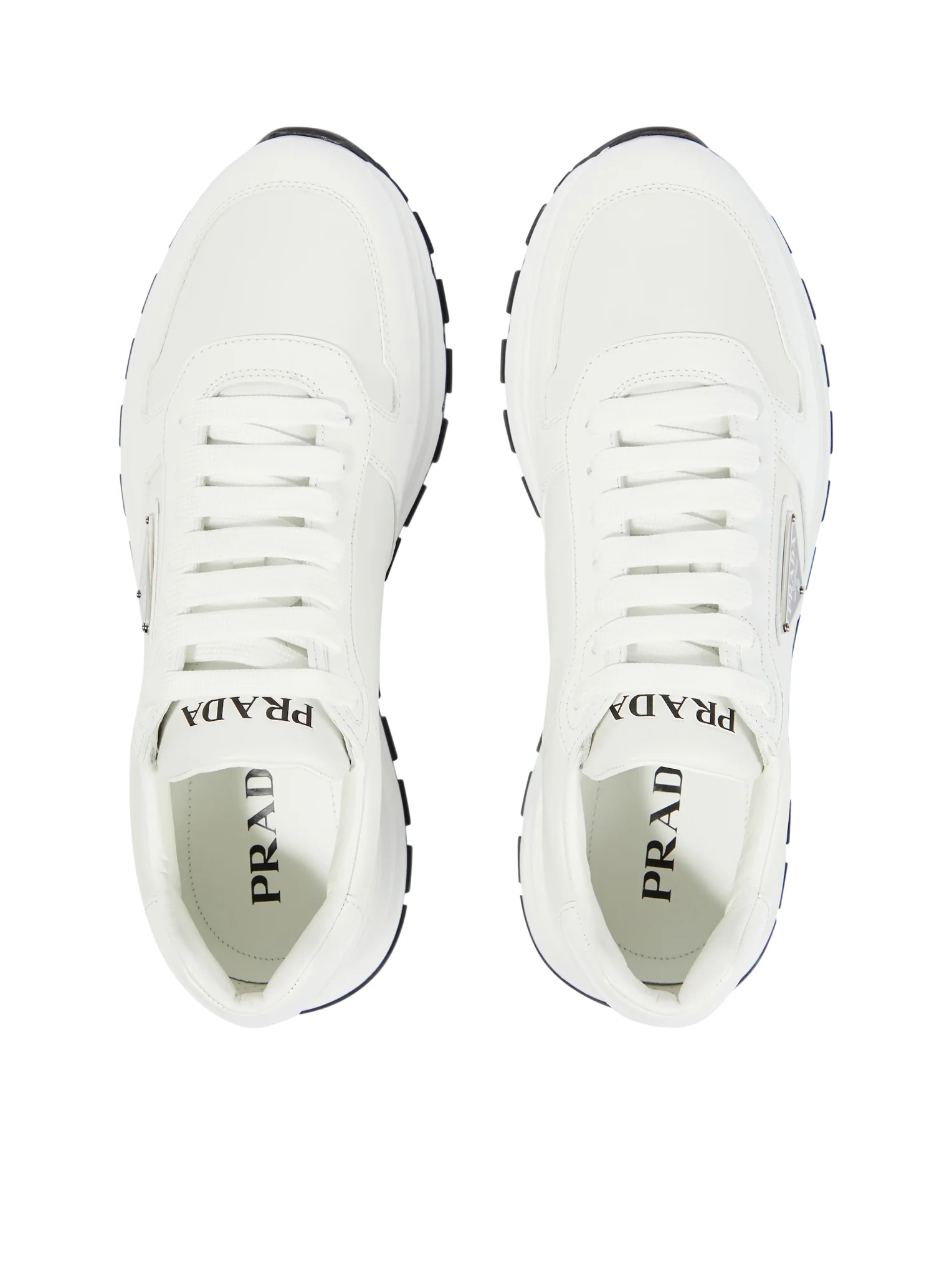 PRAX 01 SNEAKERS IN RE-NYLON AND BRUSHED LEATHER - Image 4