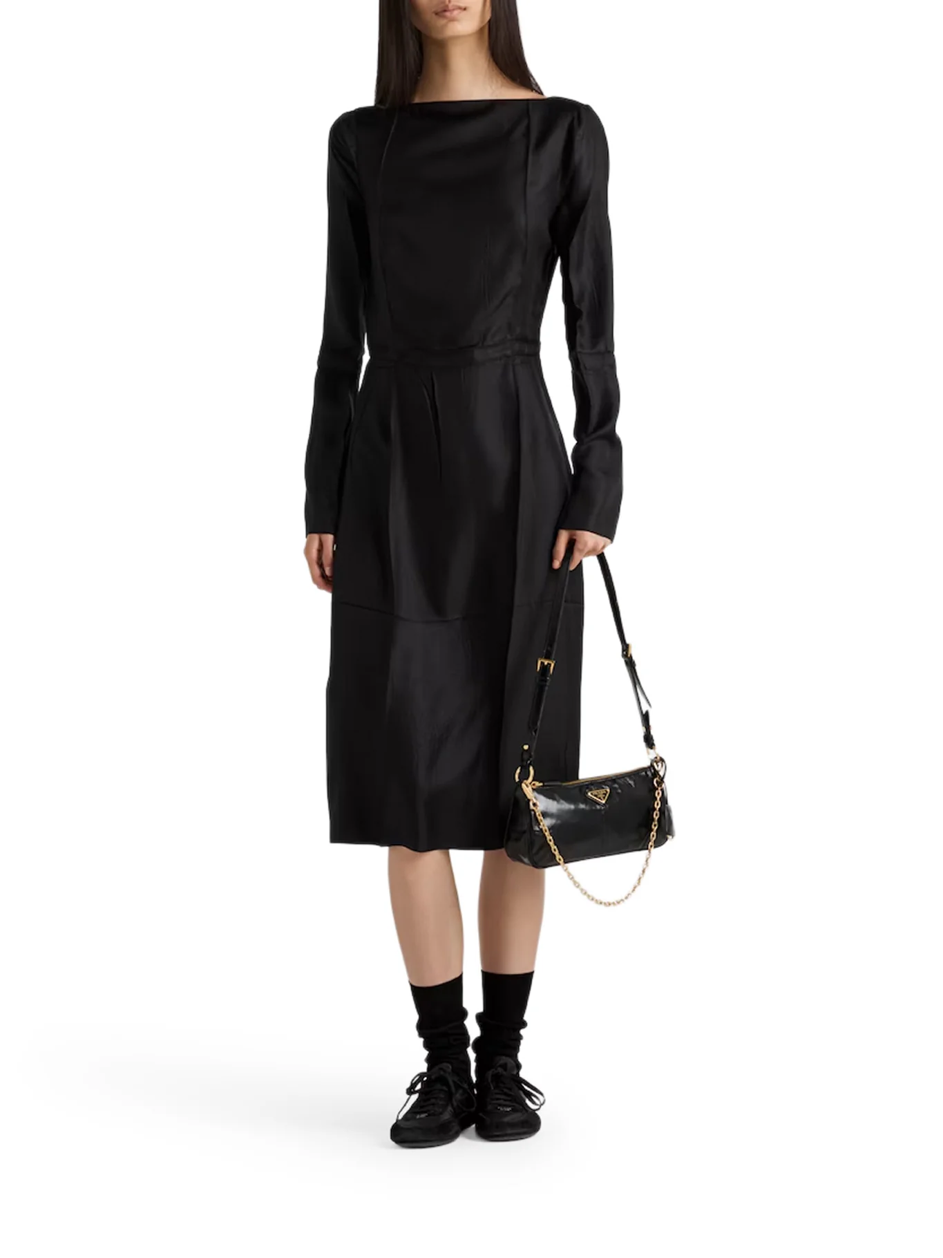 PRADA RE-EDITION 2002 MEDIUM LEATHER SHOULDER BAG - Image 2