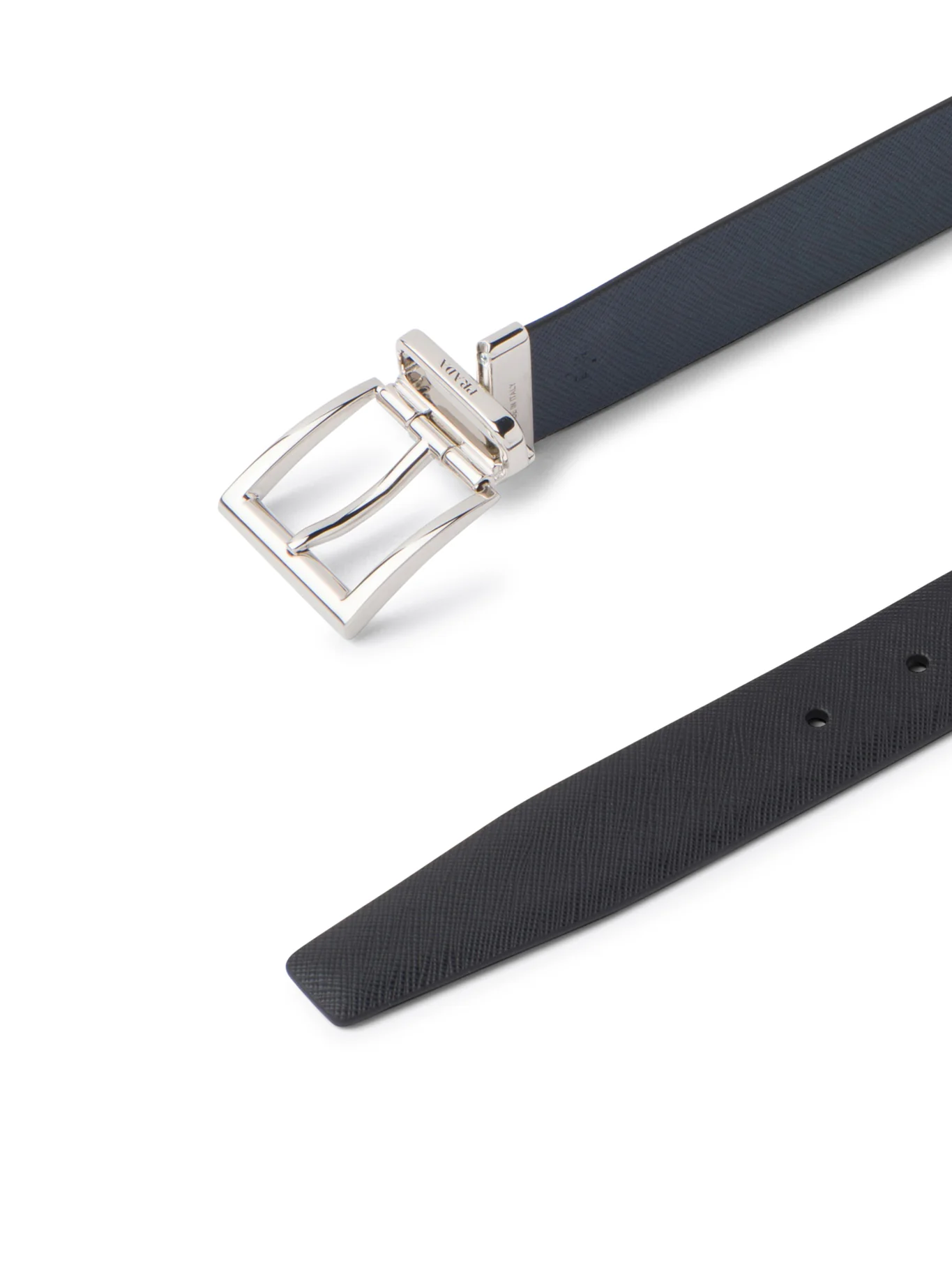 REVERSIBLE SAFFIANO LEATHER BELT - Image 4