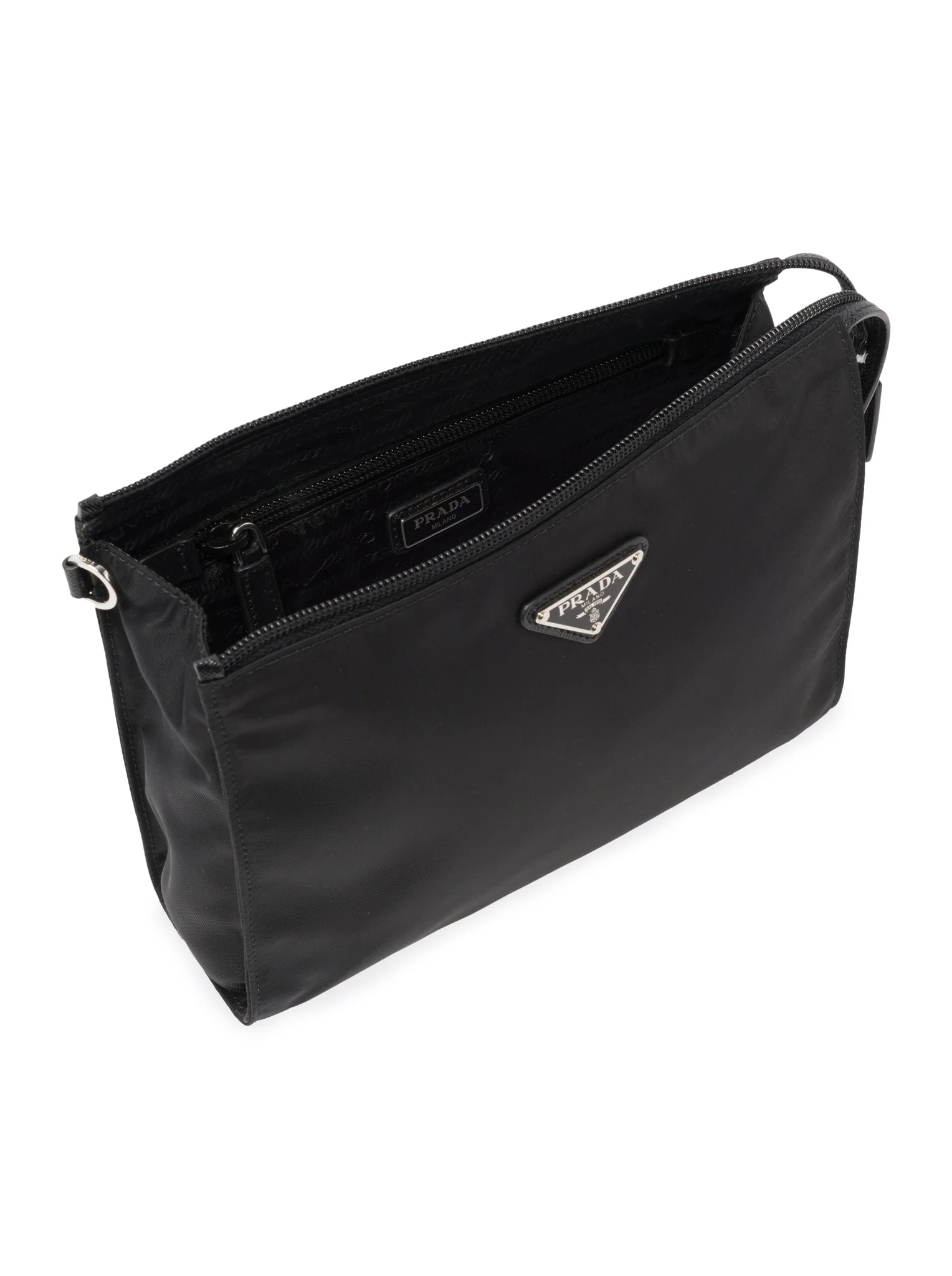 NECESSAIRE IN RE-NYLON AND SAFFIANO - Image 4
