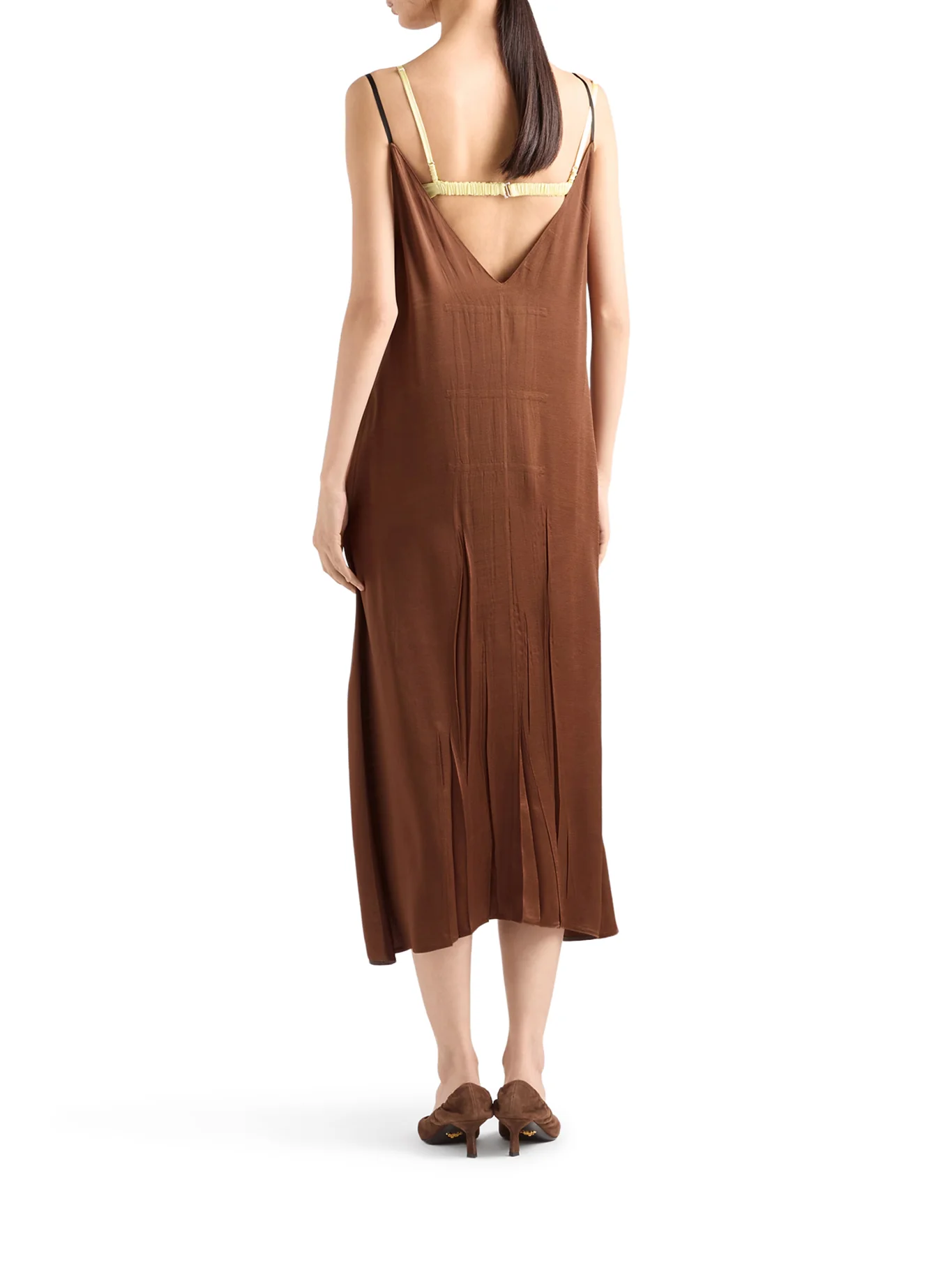 SATIN CREPE DRESS - Image 3