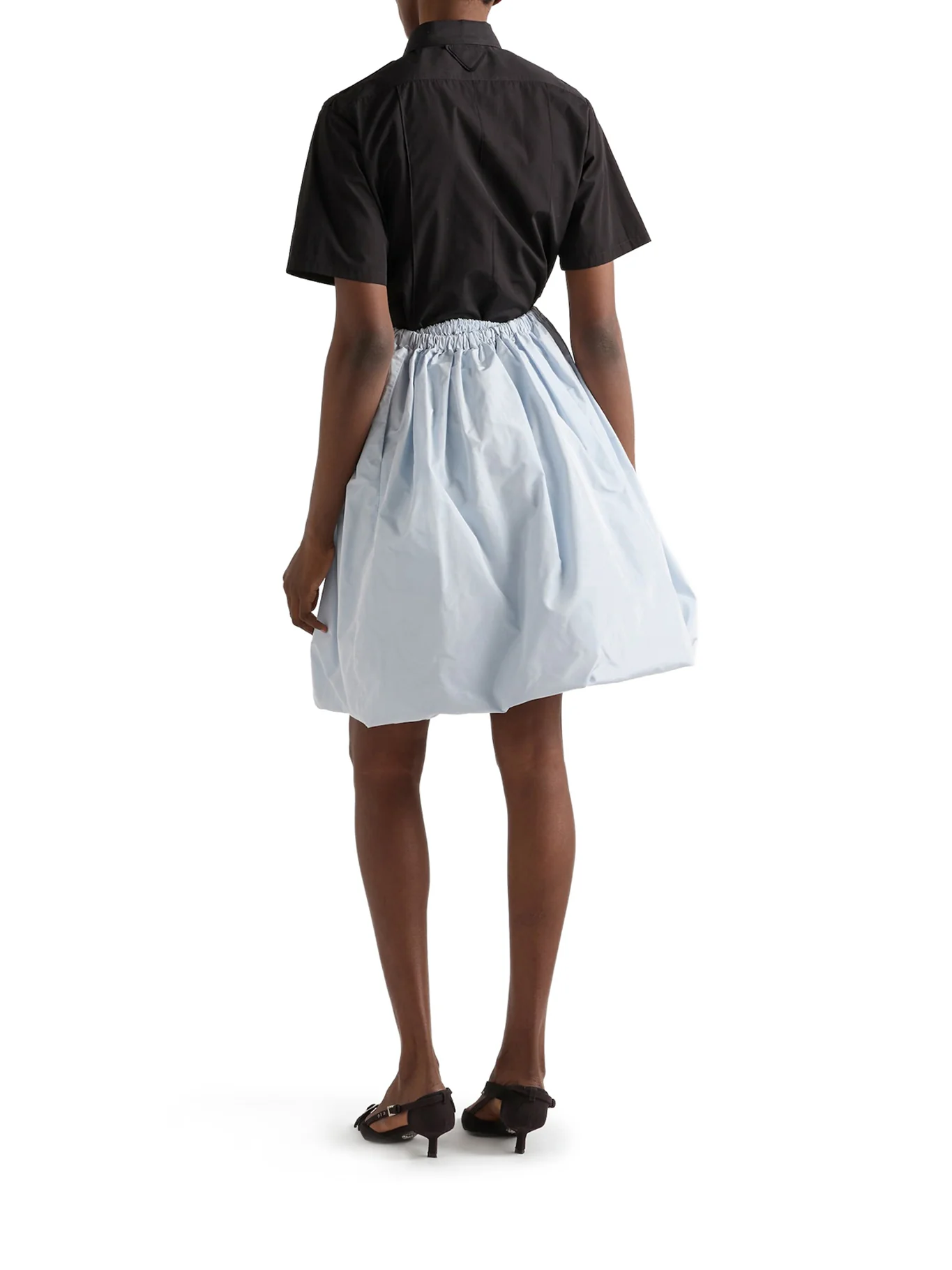 SHORT-SLEEVED POPLIN SHIRT - Image 3
