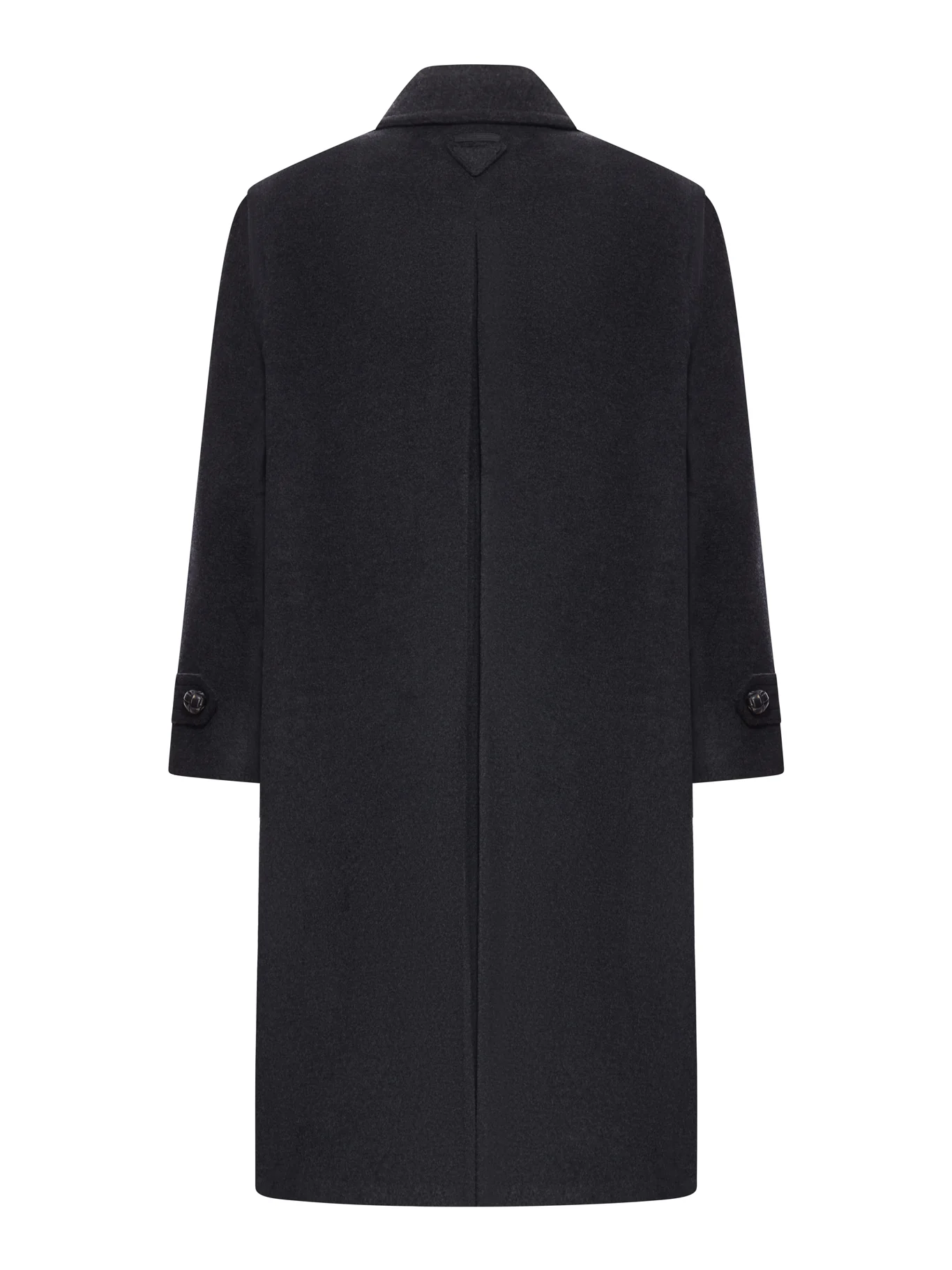 SINGLE-BREASTED CASHMERE LODEN COAT - Image 2