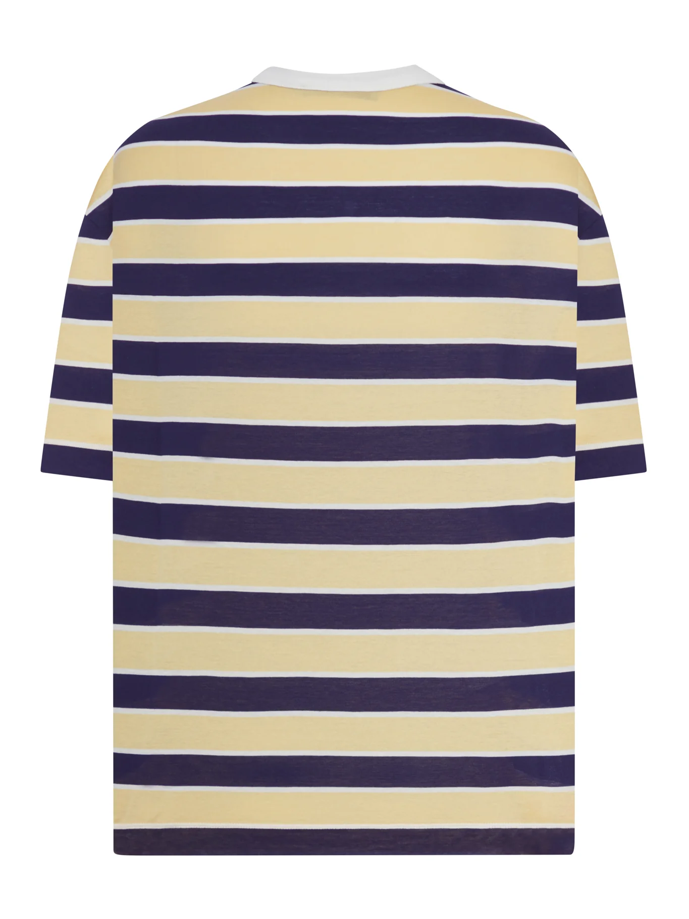 STRIPED LISLE THREAD T-SHIRT - Image 2