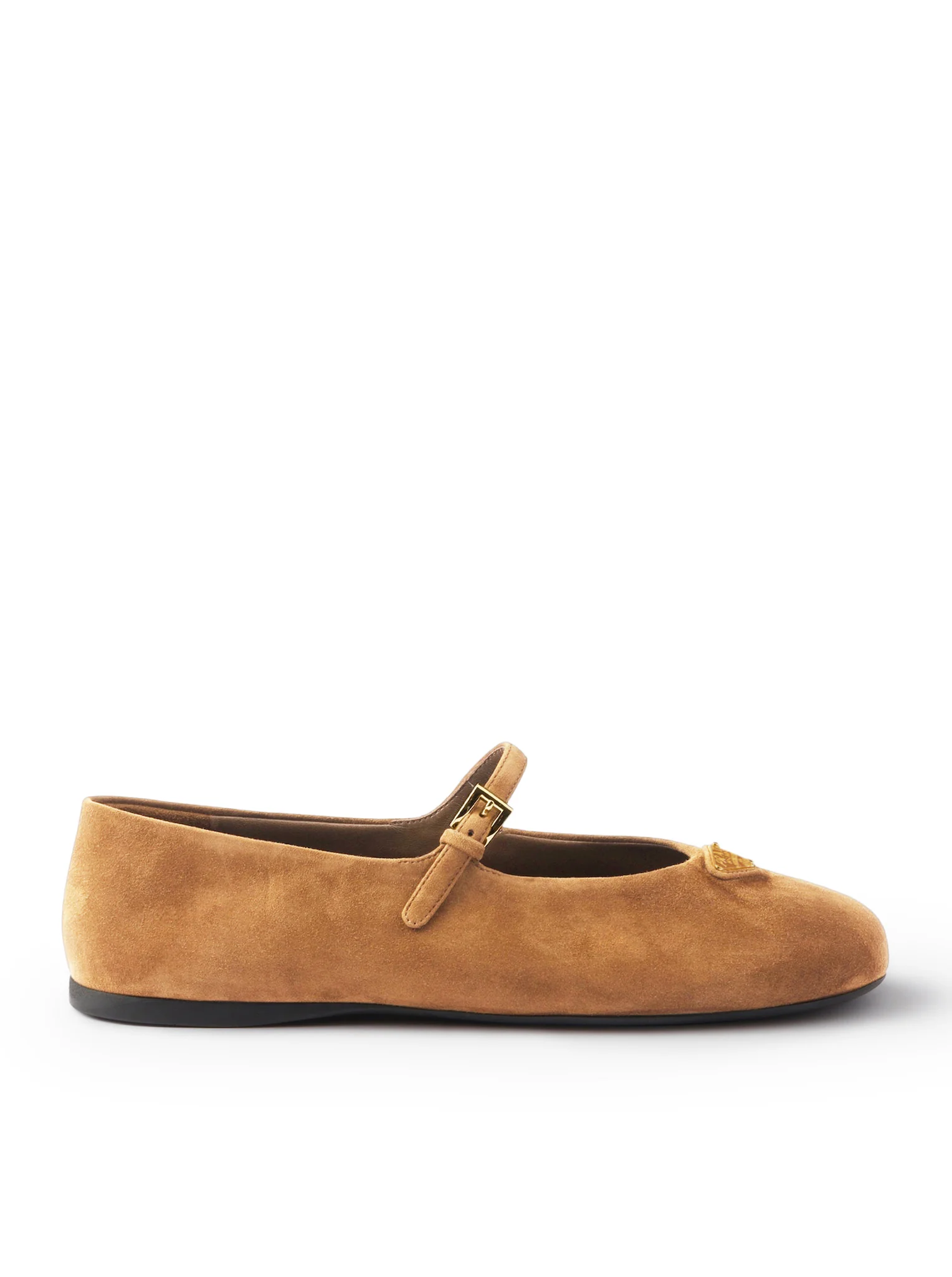 SUEDE BALLERINAS