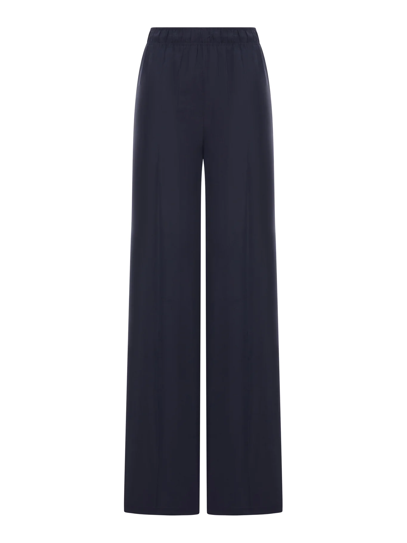 WASHED SILK TROUSERS