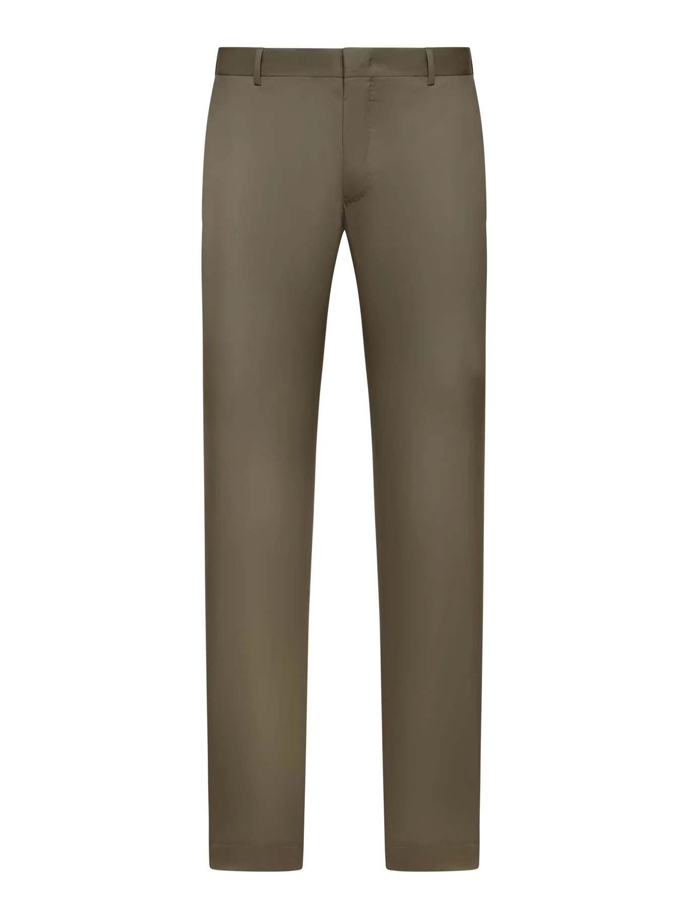 TAILORED COTTON BLEND TROUSERS