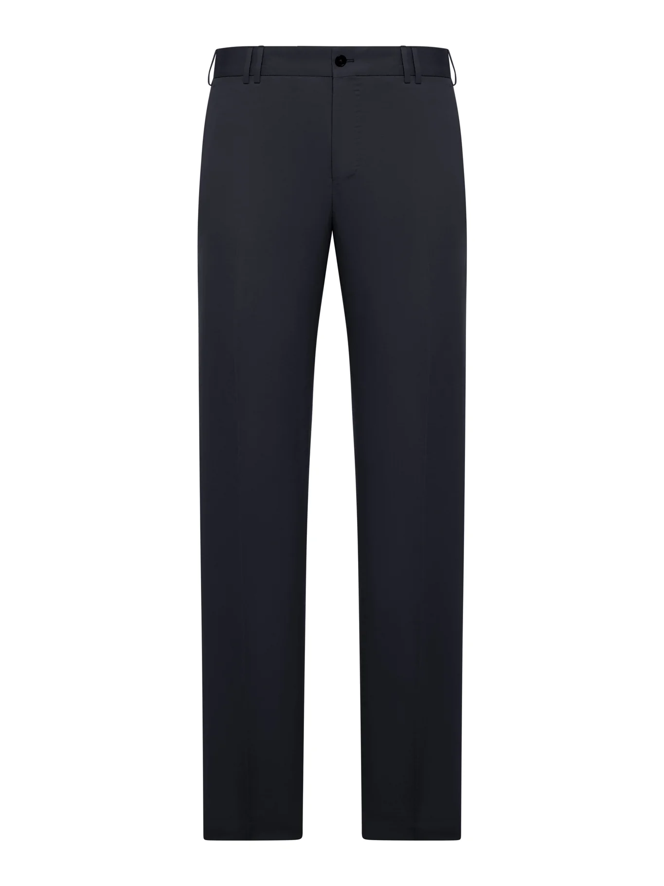 TAILORED TROUSERS IN LINEN AND COTTON BLEND