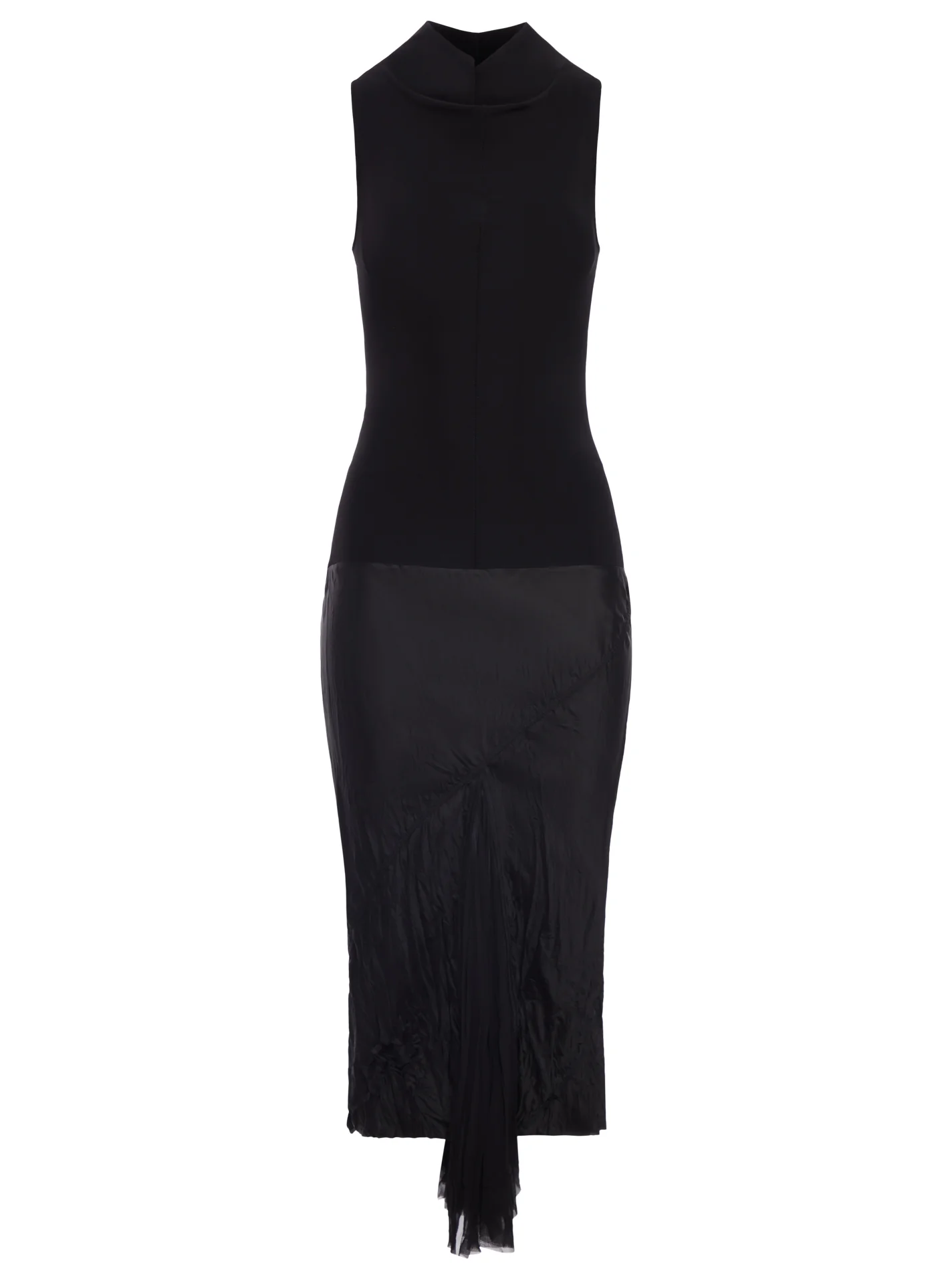 ASYMMETRIC MIDI DRESS