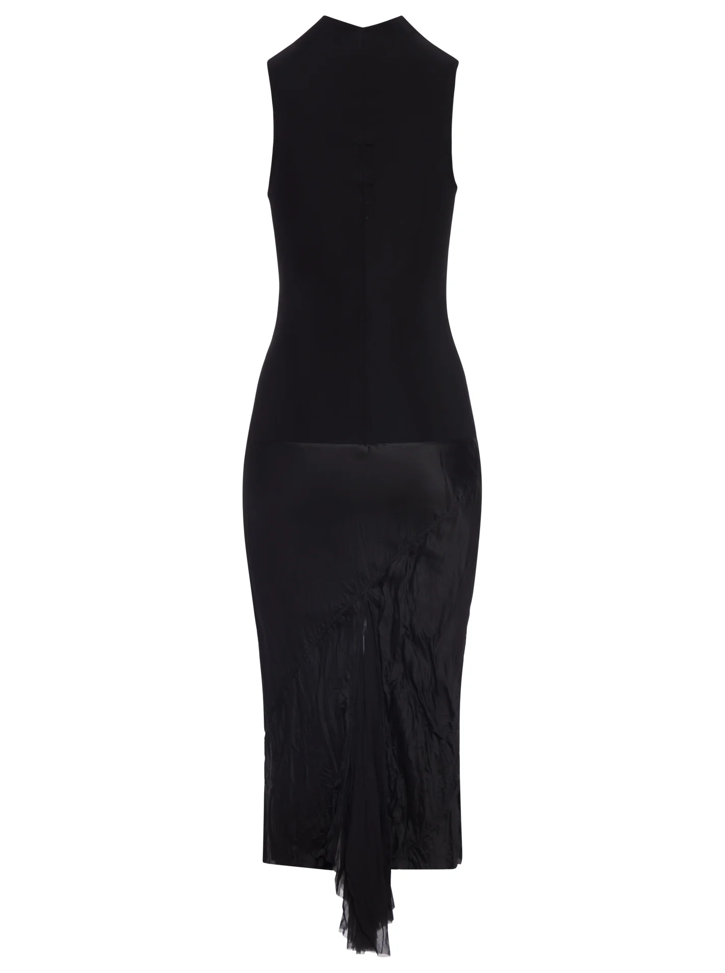 ASYMMETRIC MIDI DRESS - Image 2