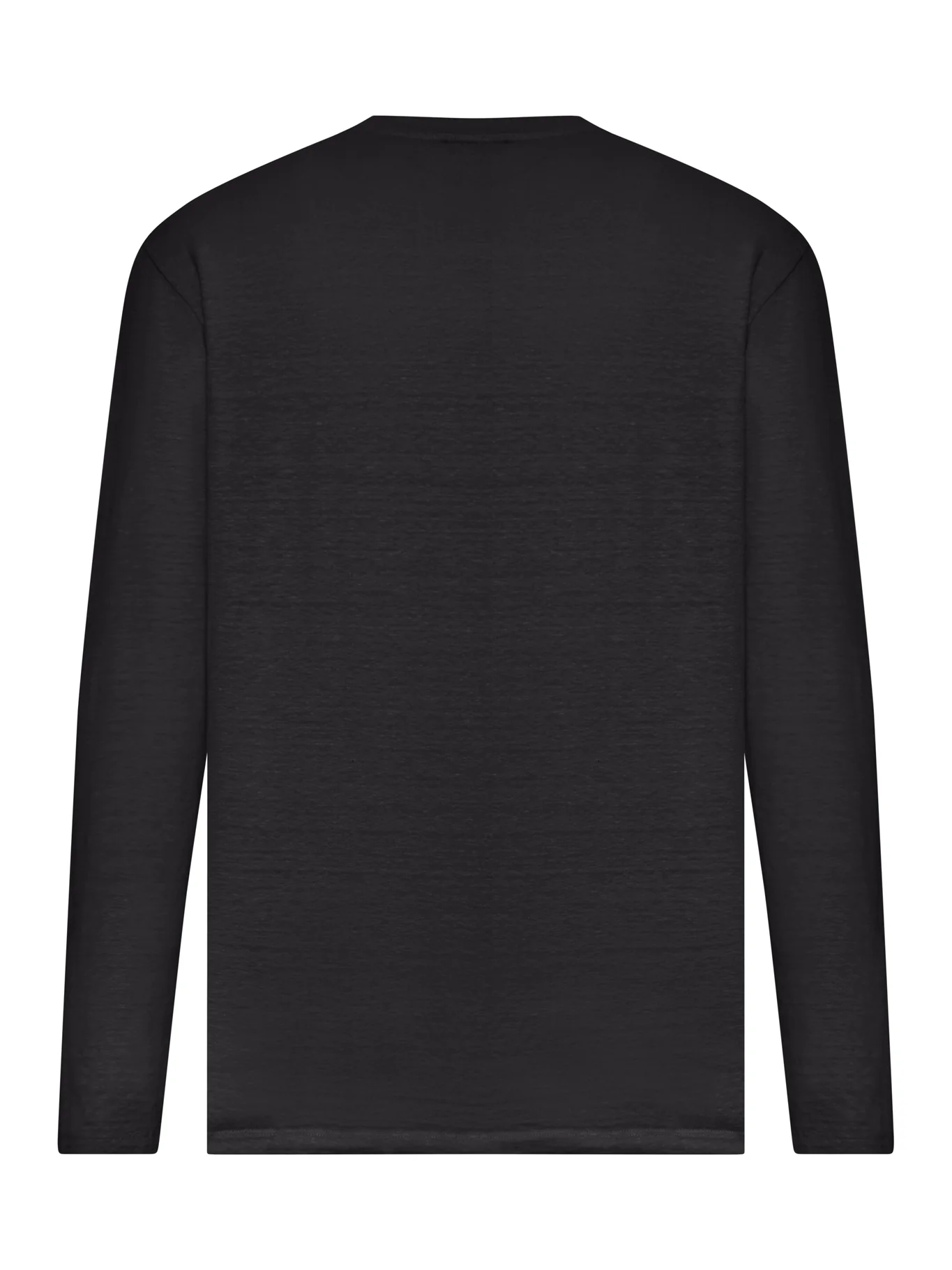 LONG-SLEEVED LINEN SERAFINO SWEATER - Image 2