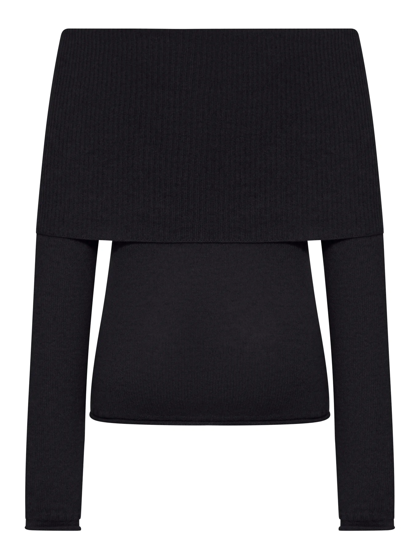 RIBBED BOAT NECK SWEATER - Image 2