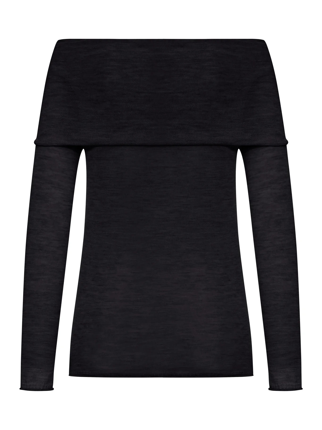 SILK AND CASHMERE BOAT NECK SWEATER - Image 2