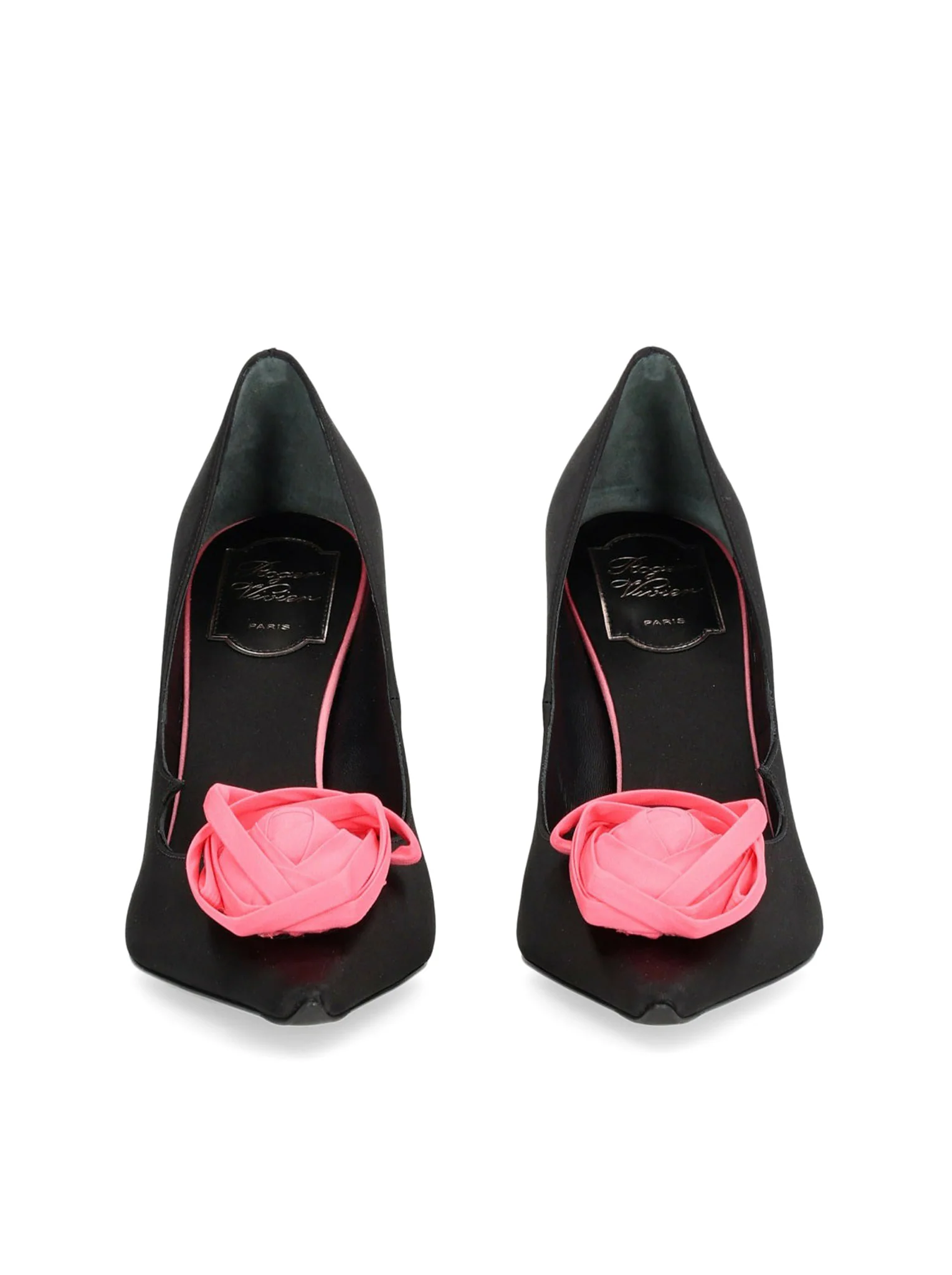 ROSE VIVIER SATIN PUMPS - Image 4