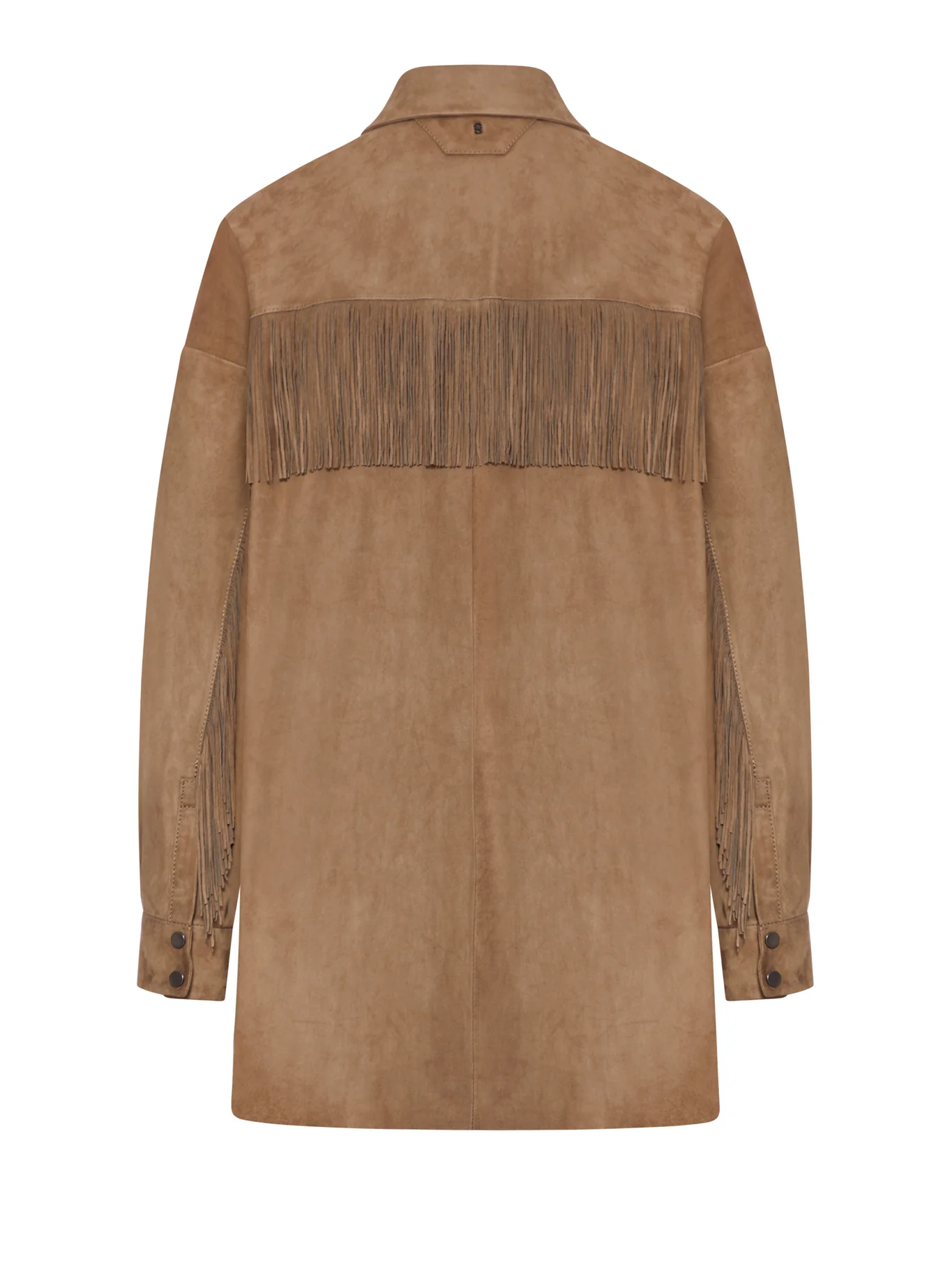 LEATHER JACKET WITH FRINGES - Image 2