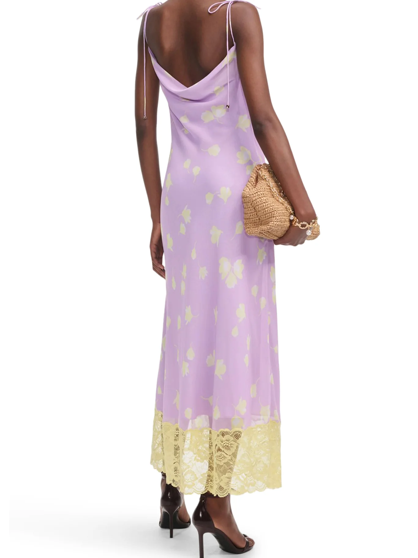 FLORAL MIDI DRESS - Image 3