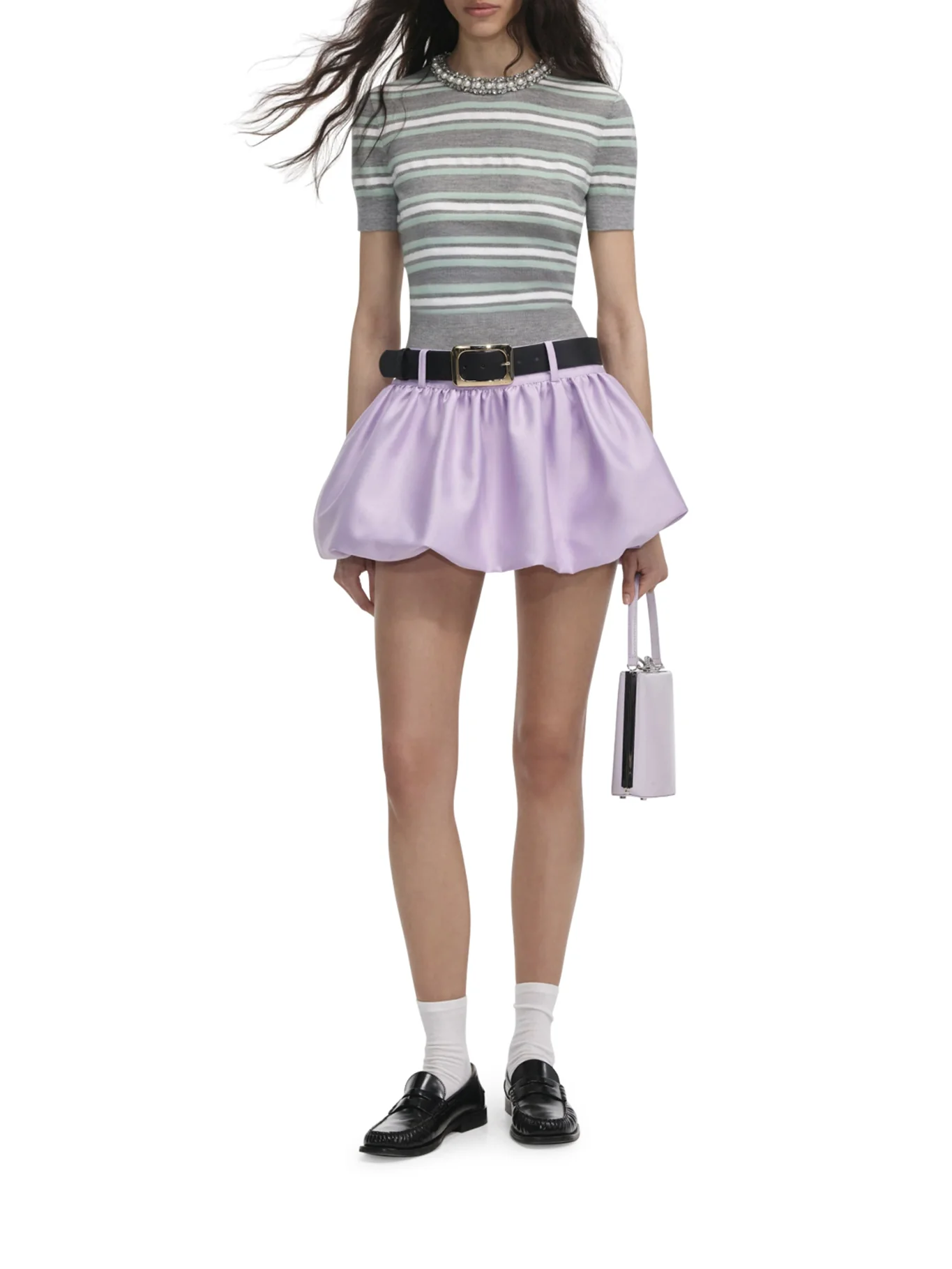 STRIPED WOOL SWEATER - Image 2