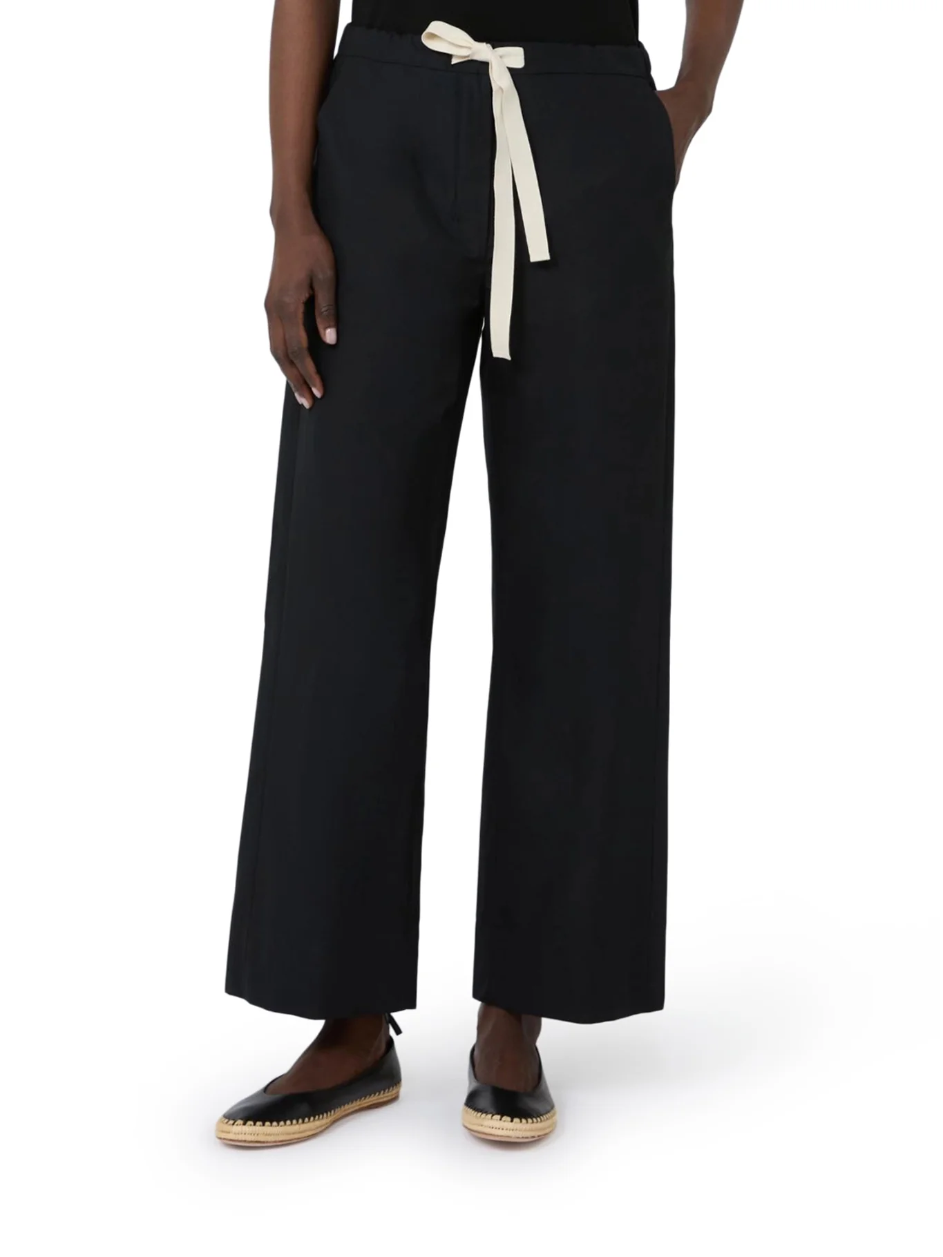 COTTON DRAWSTRING TROUSERS - Image 3