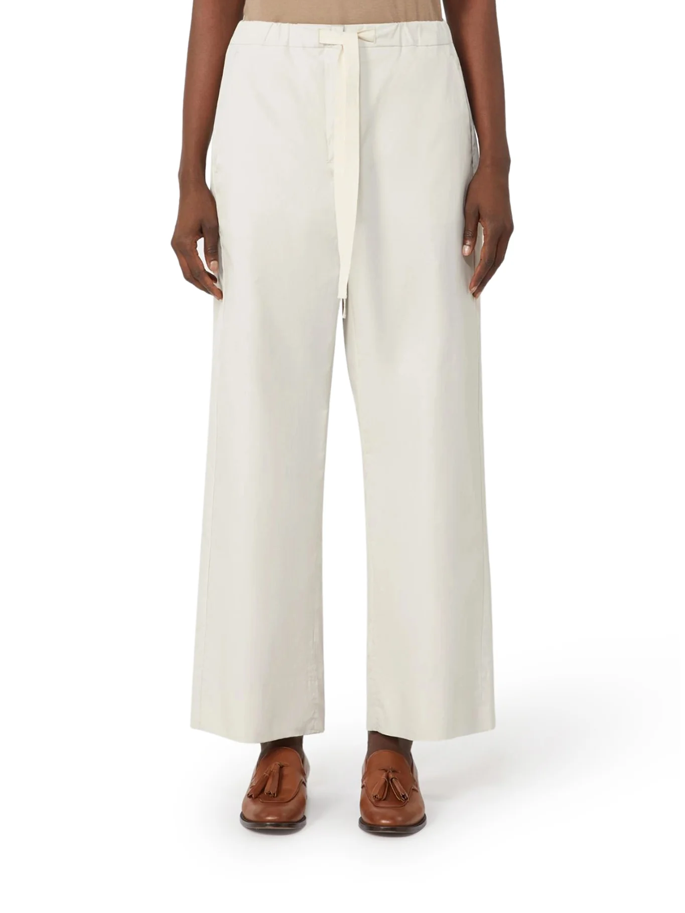 COTTON DRAWSTRING TROUSERS - Image 3