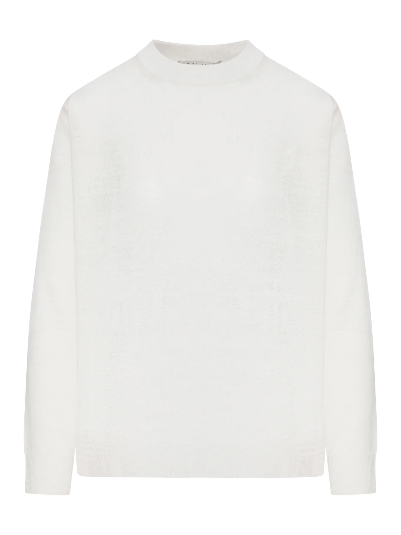 CREW NECK SWEATER IN LINEN YARN